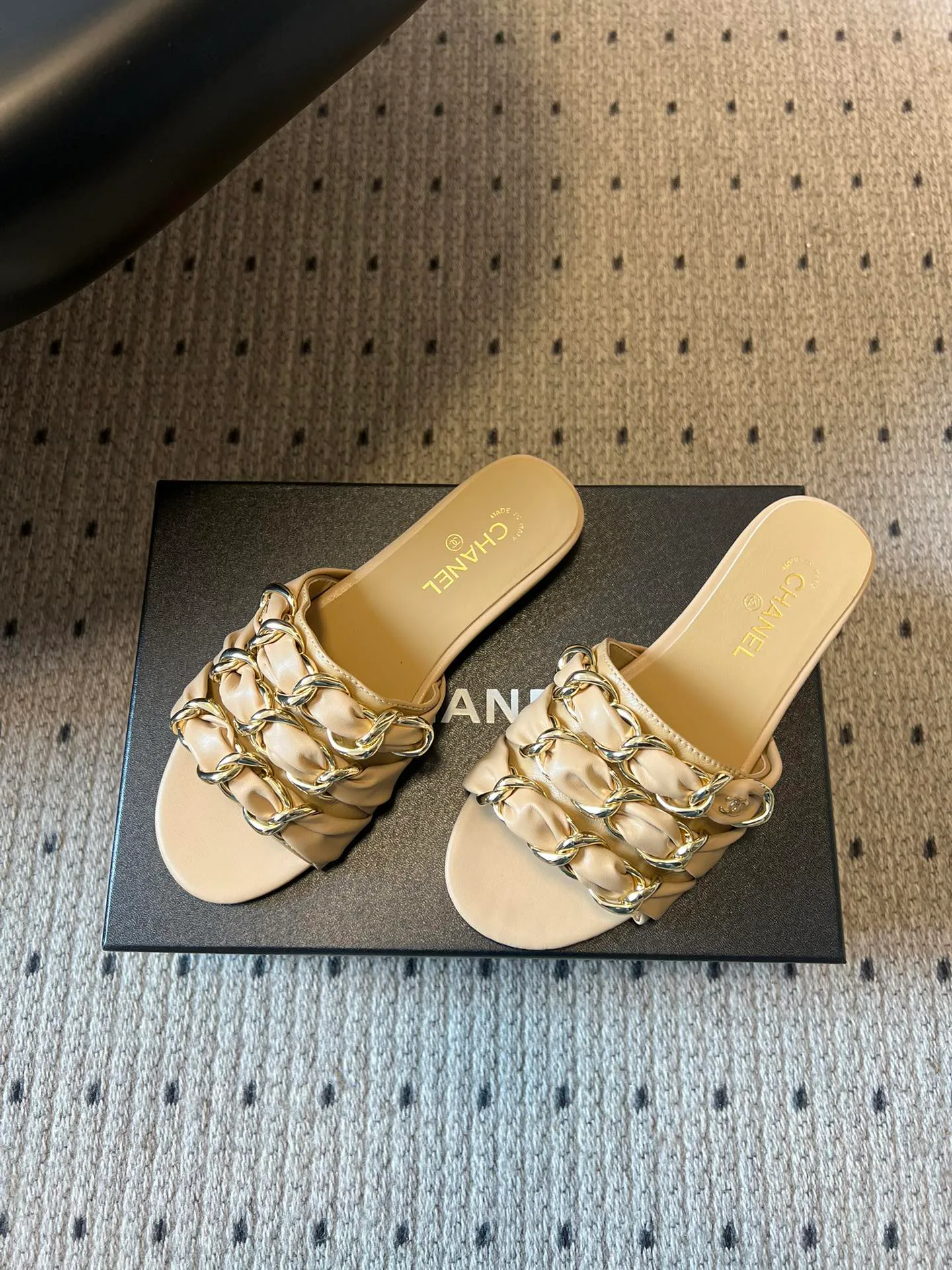 Шлепанцы Женские Chanel 1122373