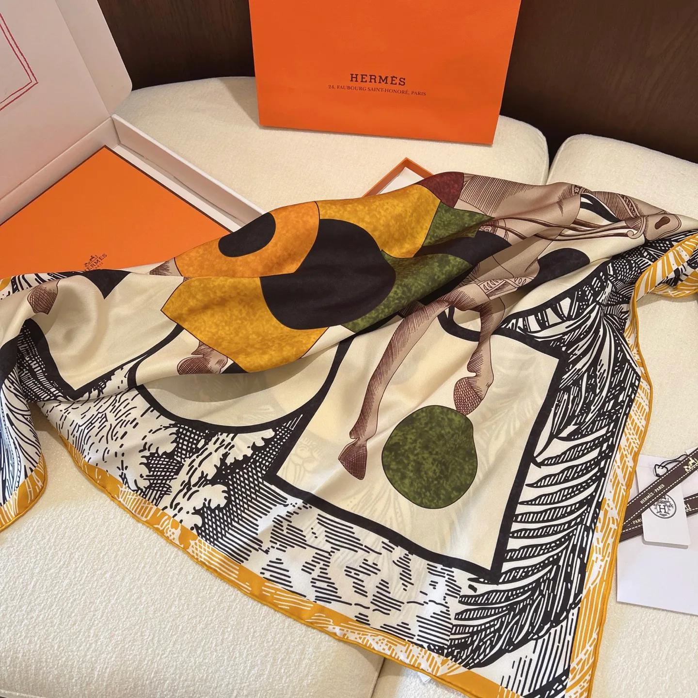 Платки Hermes 6072008