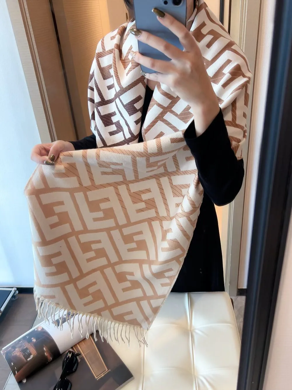 Шарфы Fendi 18002977