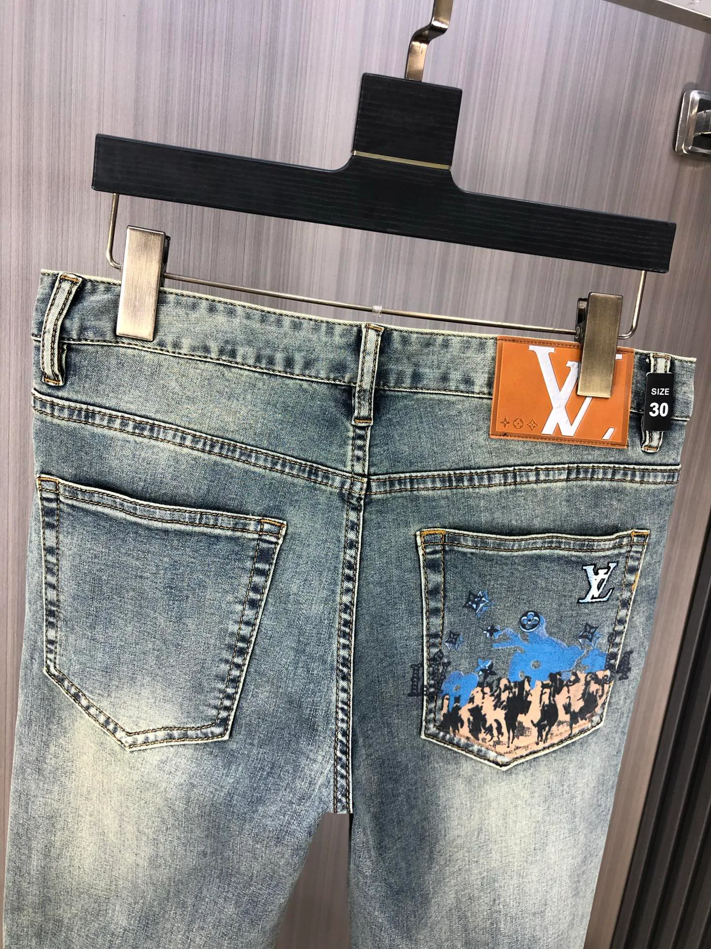 Джинсы Мужские Louis Vuitton 46460