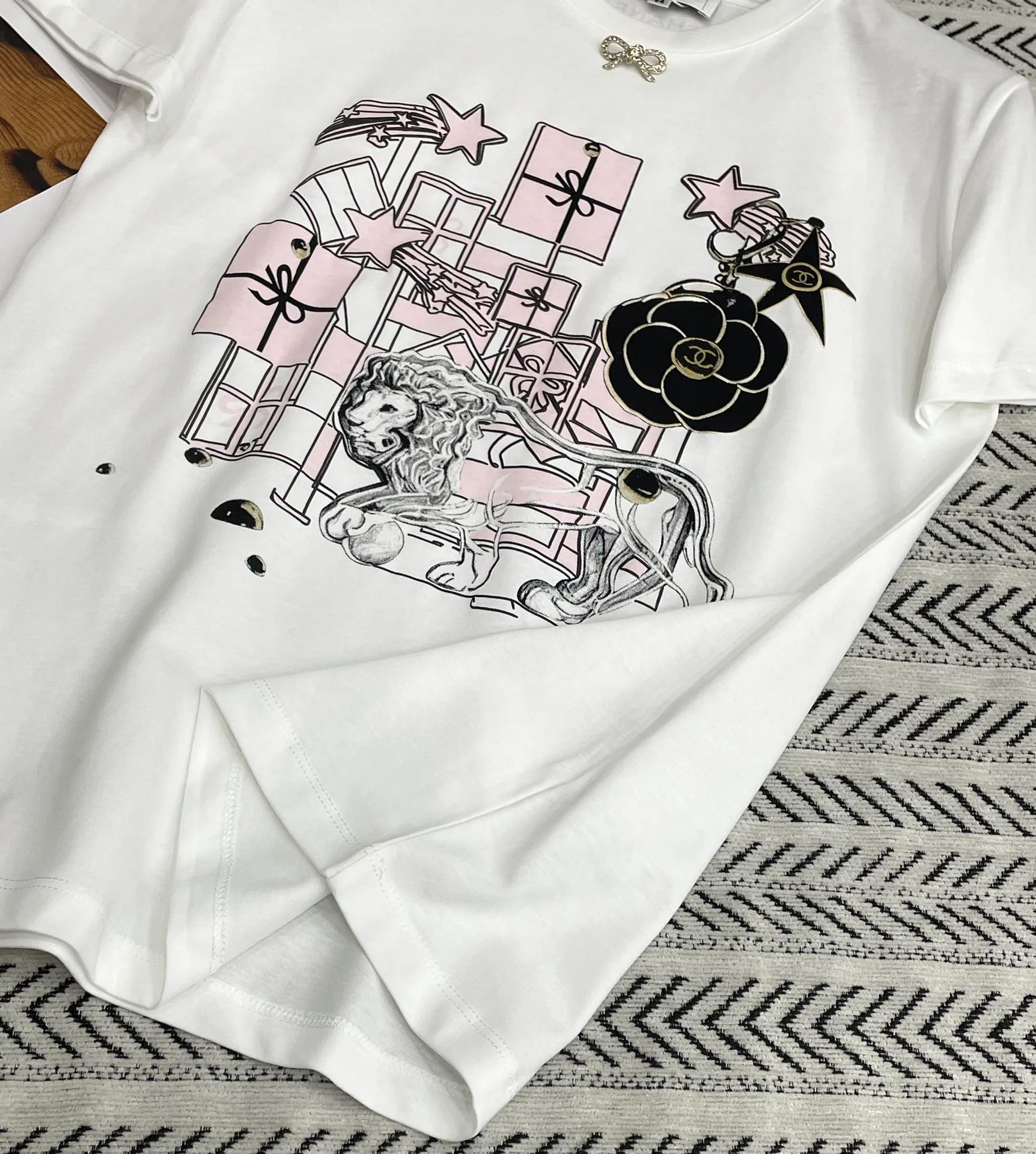 Футболки Женские Chanel 7689968