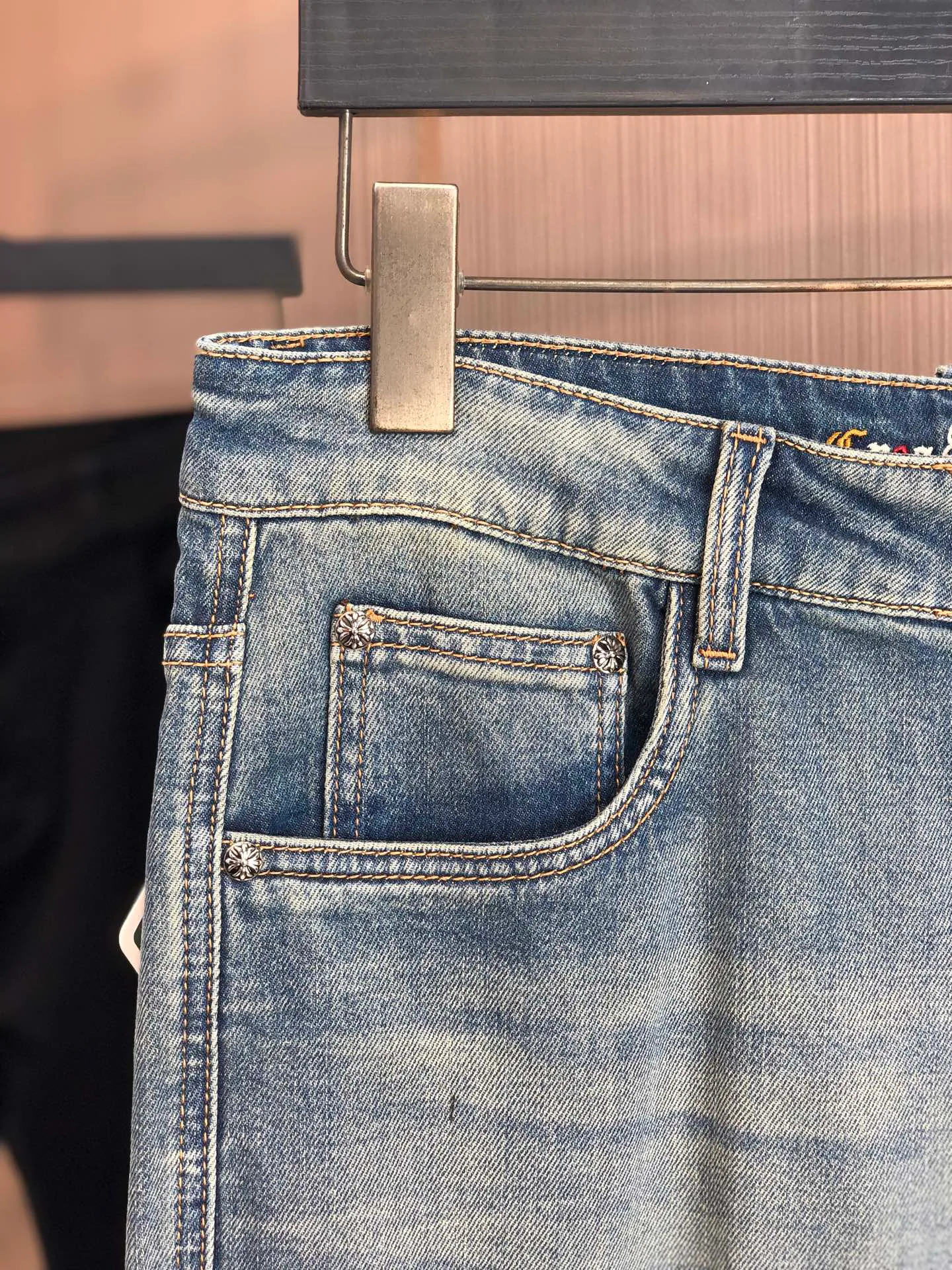 Джинсы Мужские Chrome Hearts 11514701