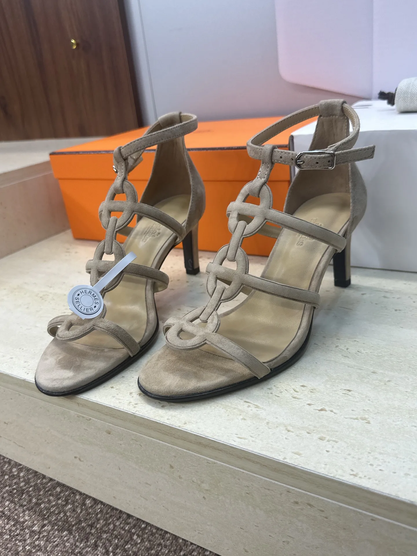 Босоножки Женские Hermes 11465221