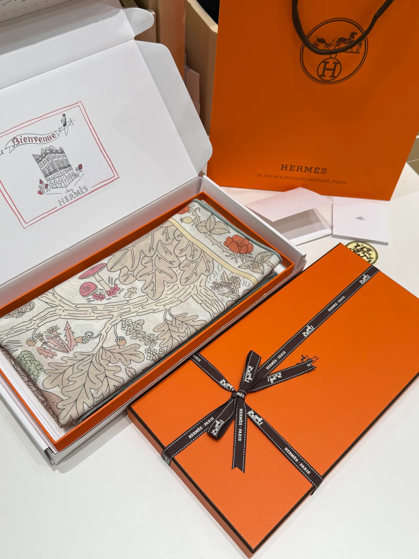 Шарфы Hermes 17772352