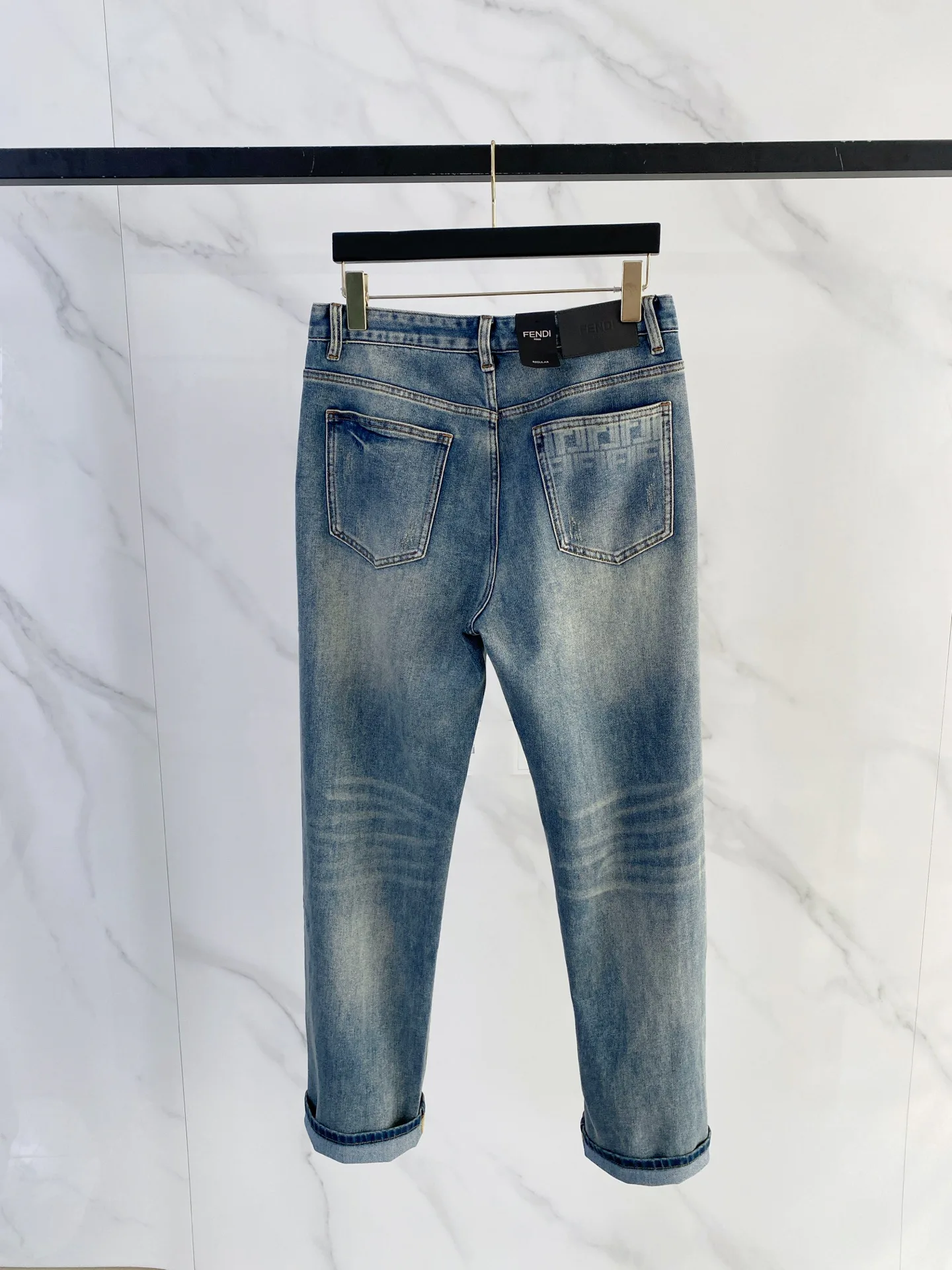 Джинсы Мужские Fendi 9856553