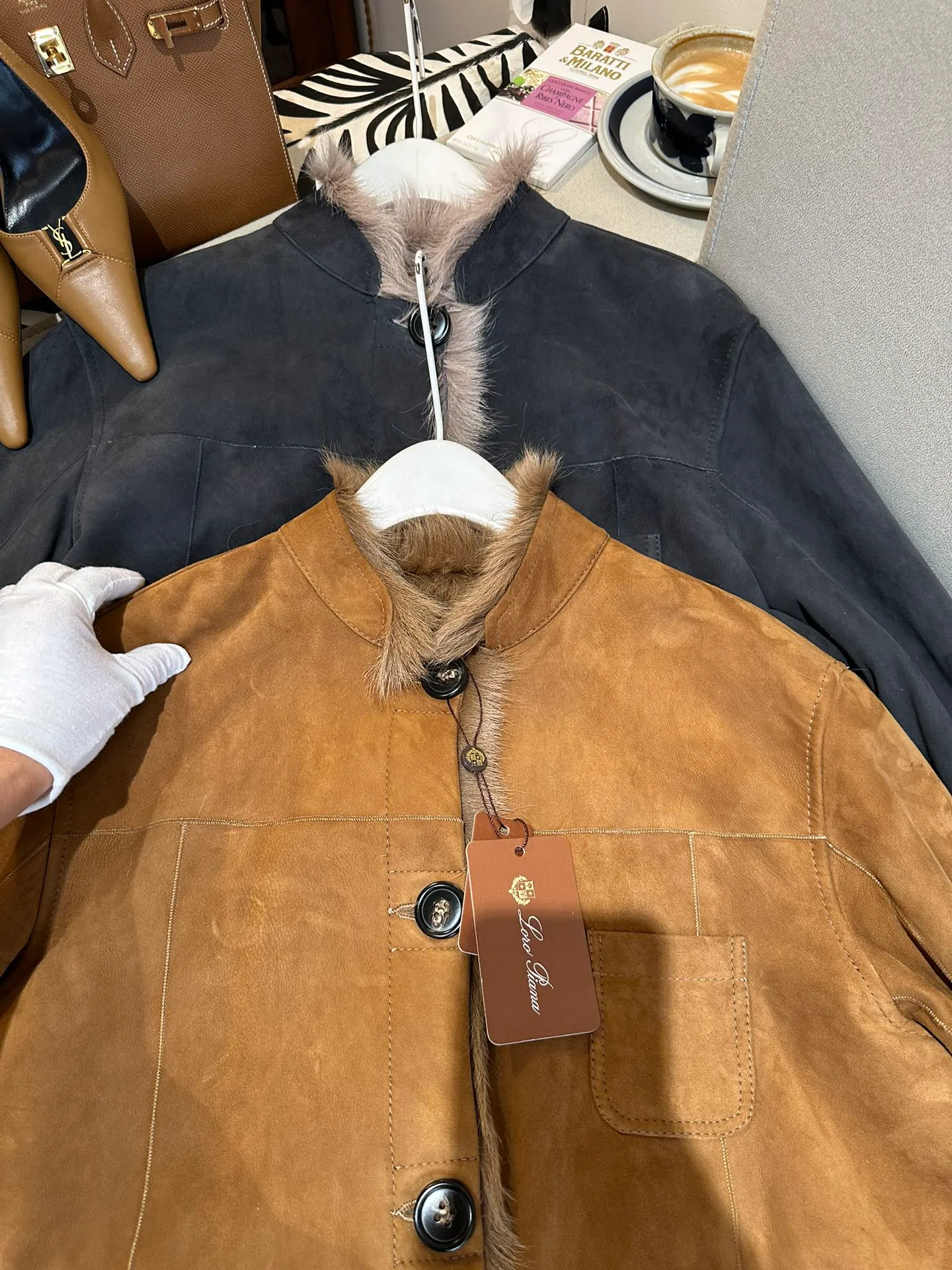 Кожаные Куртки И Дублёнки Мужские Loro Piana 119569