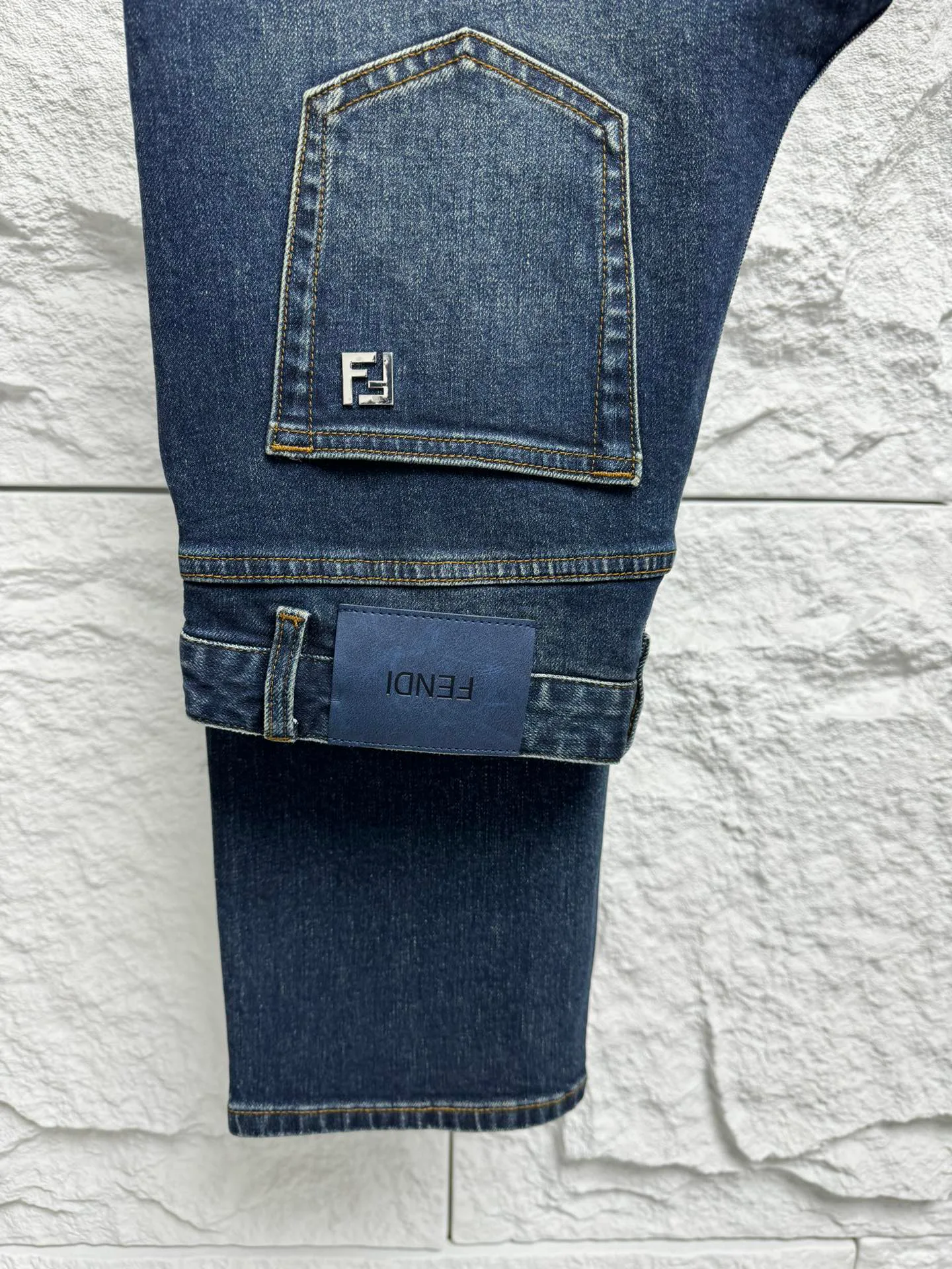Джинсы Мужские Fendi 9846593