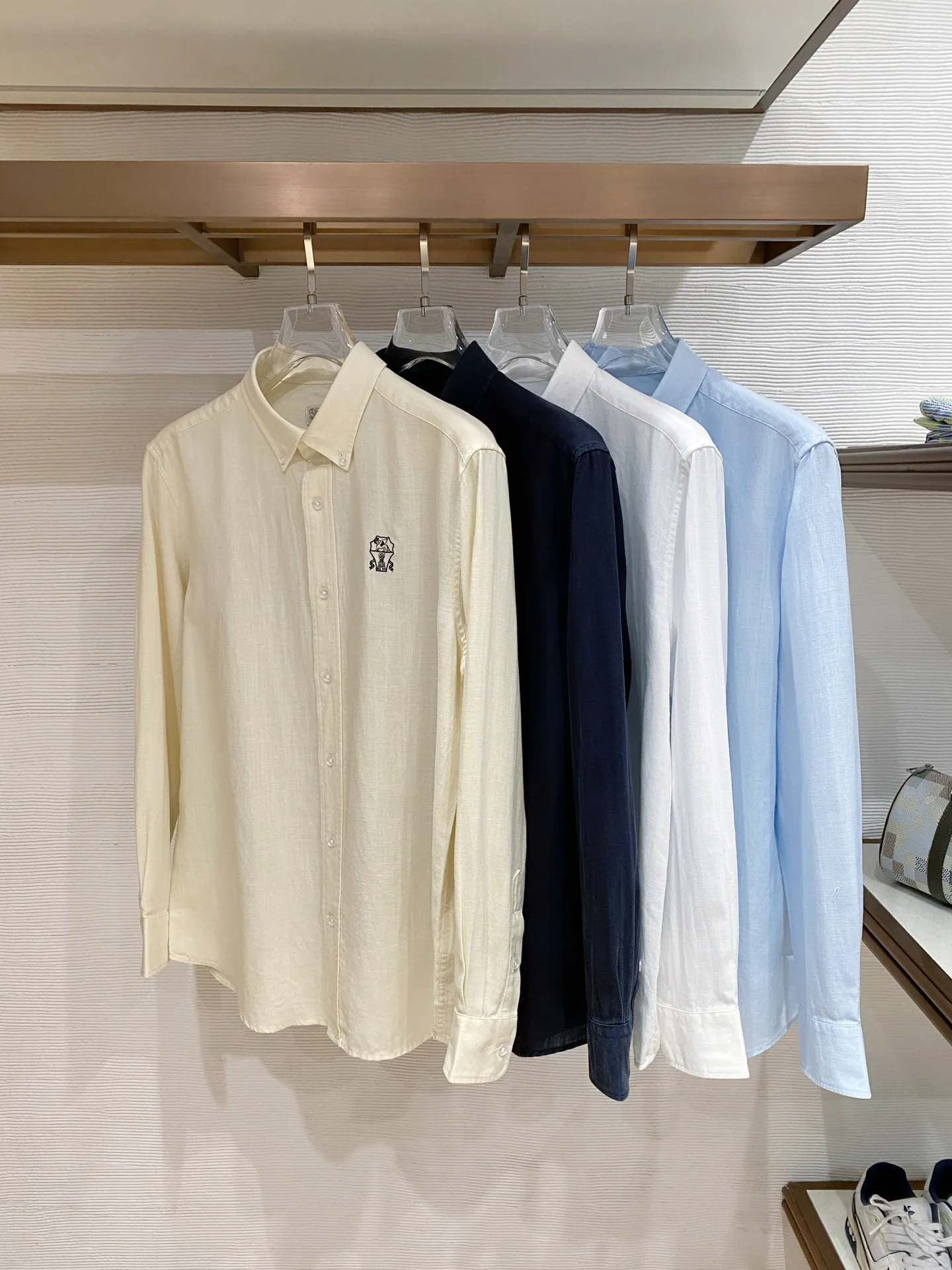 Рубашки Мужские Brunello Cucinelli 11496631