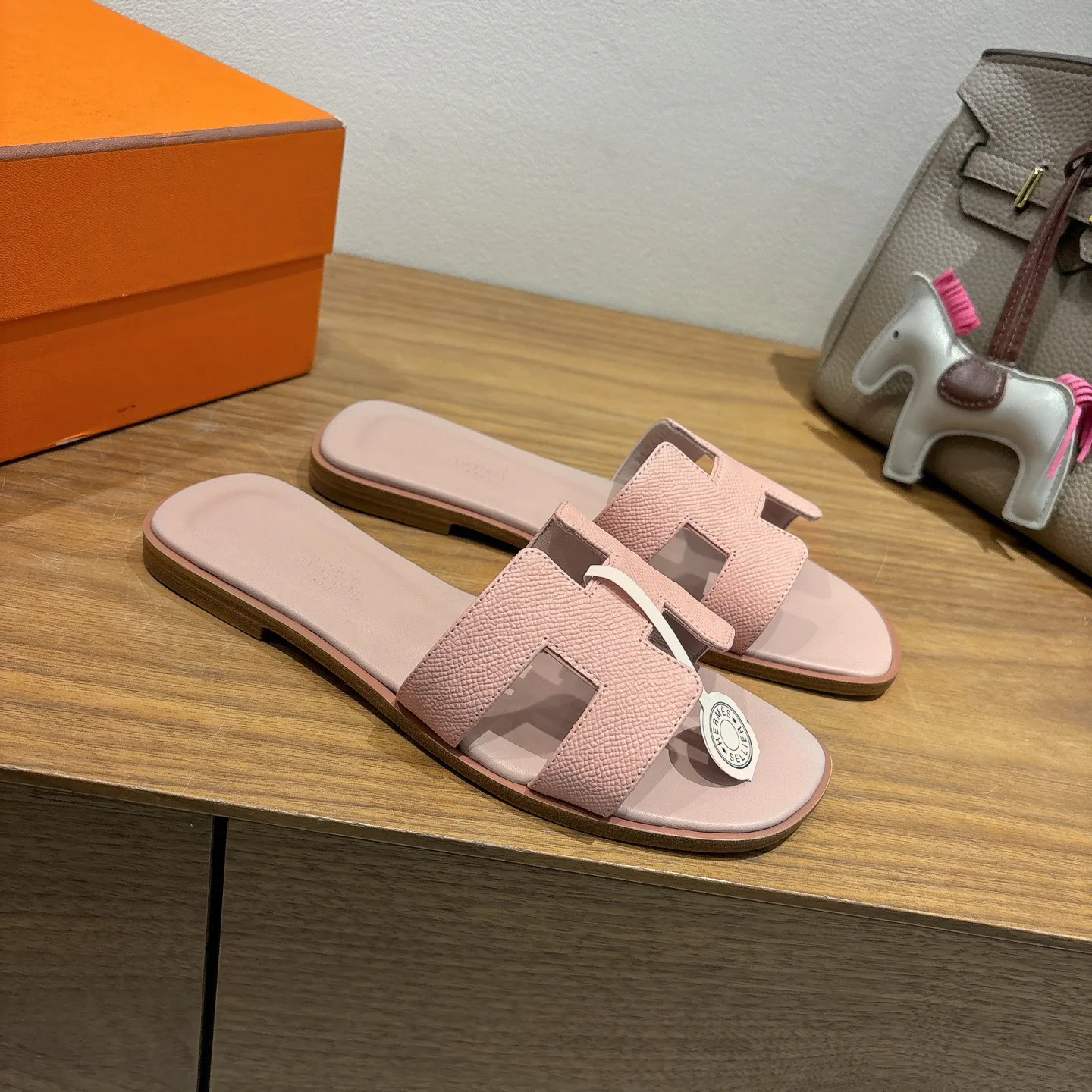 Шлепанцы Женские Hermes 873865