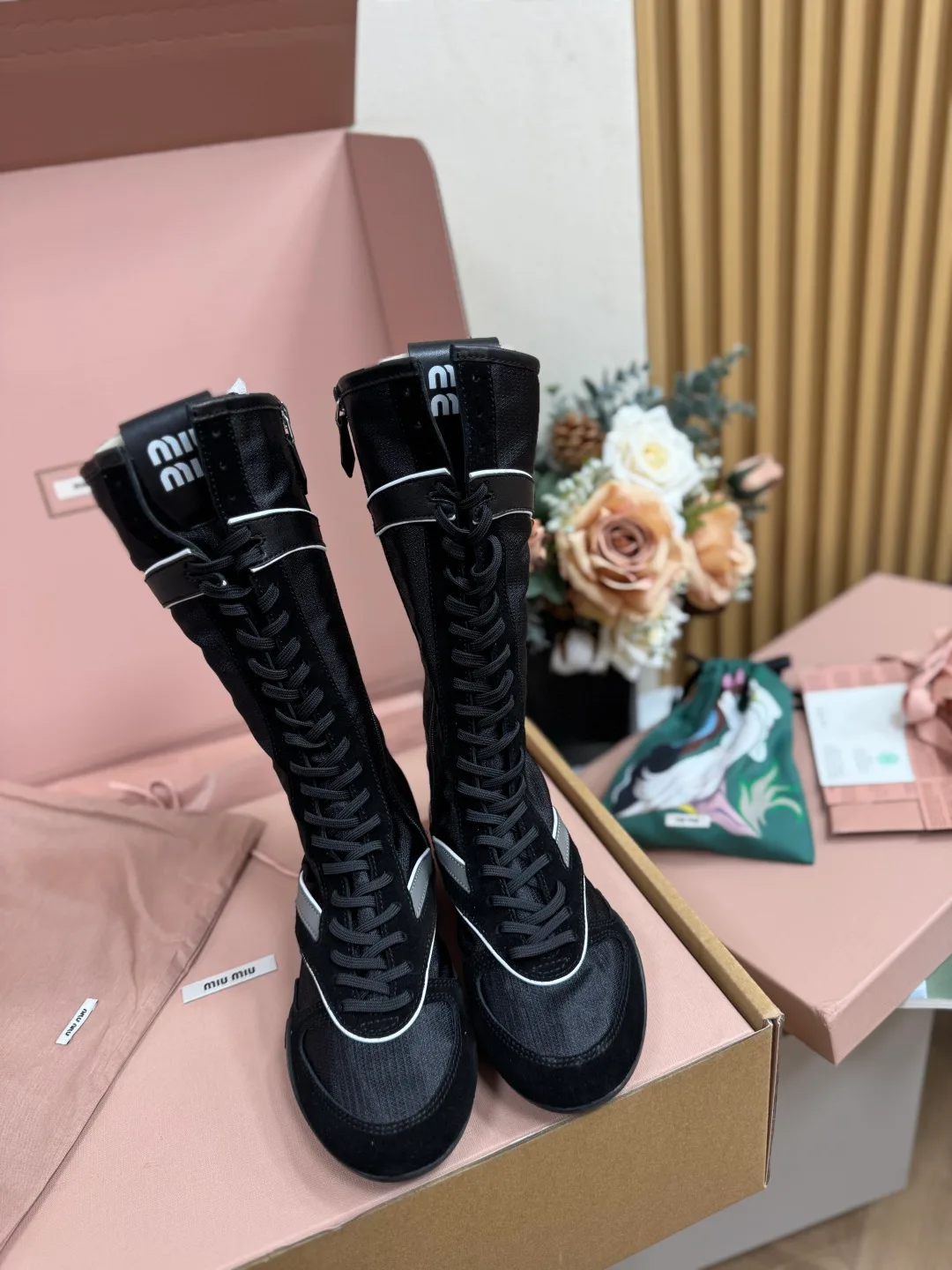 Сапоги Женские Miu Miu 121127