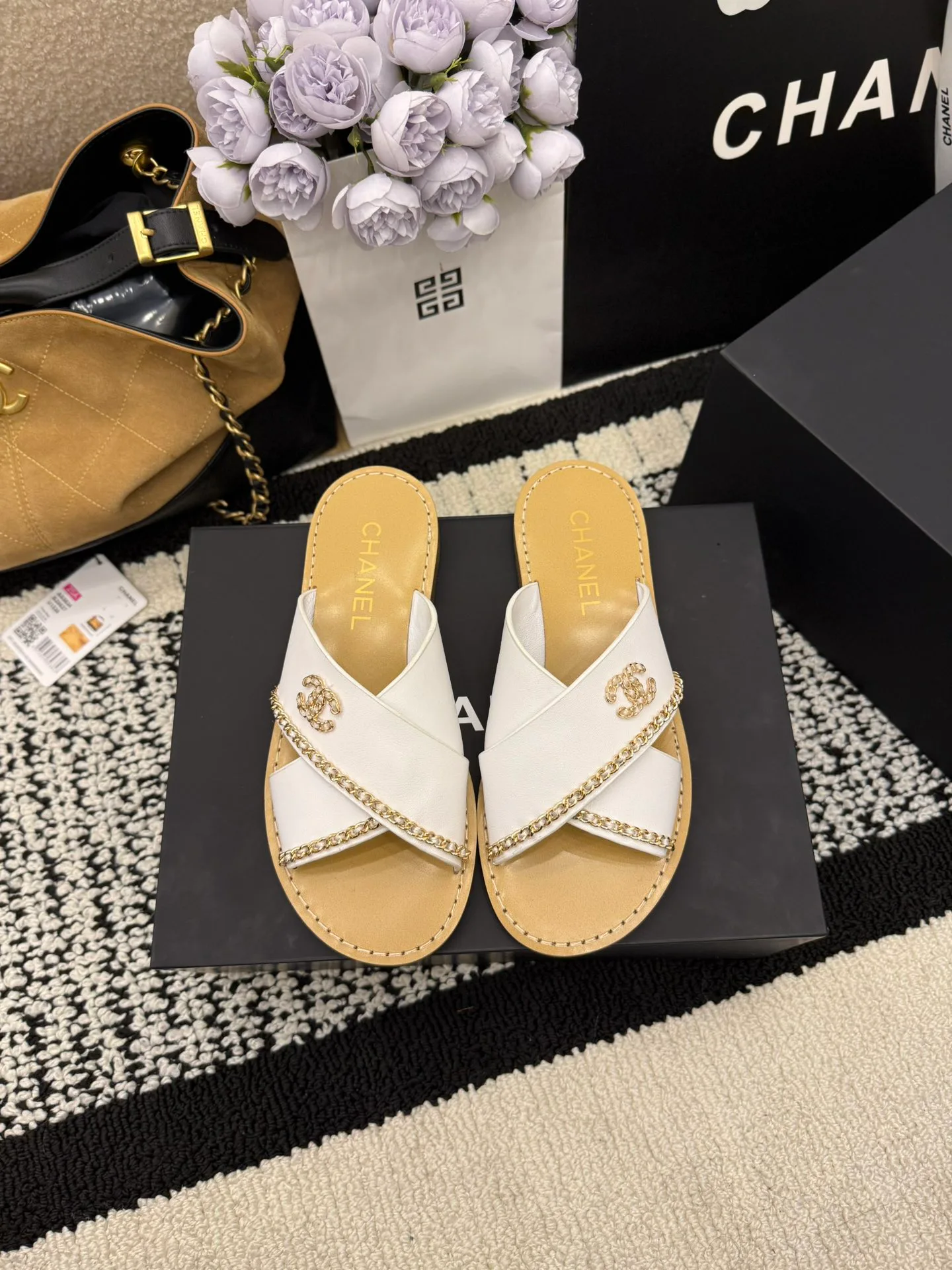 Шлепанцы Женские Chanel 804198