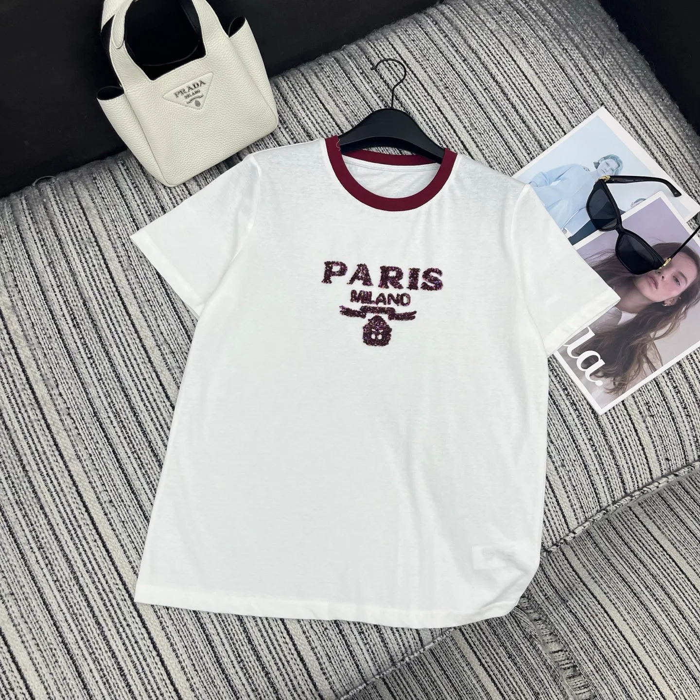 Футболки Женские Prada 13346887