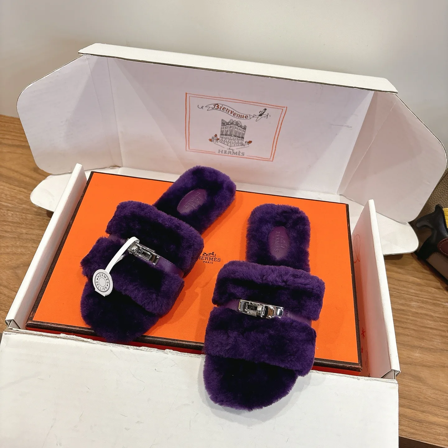 Тапочки Женские Hermes 4500873