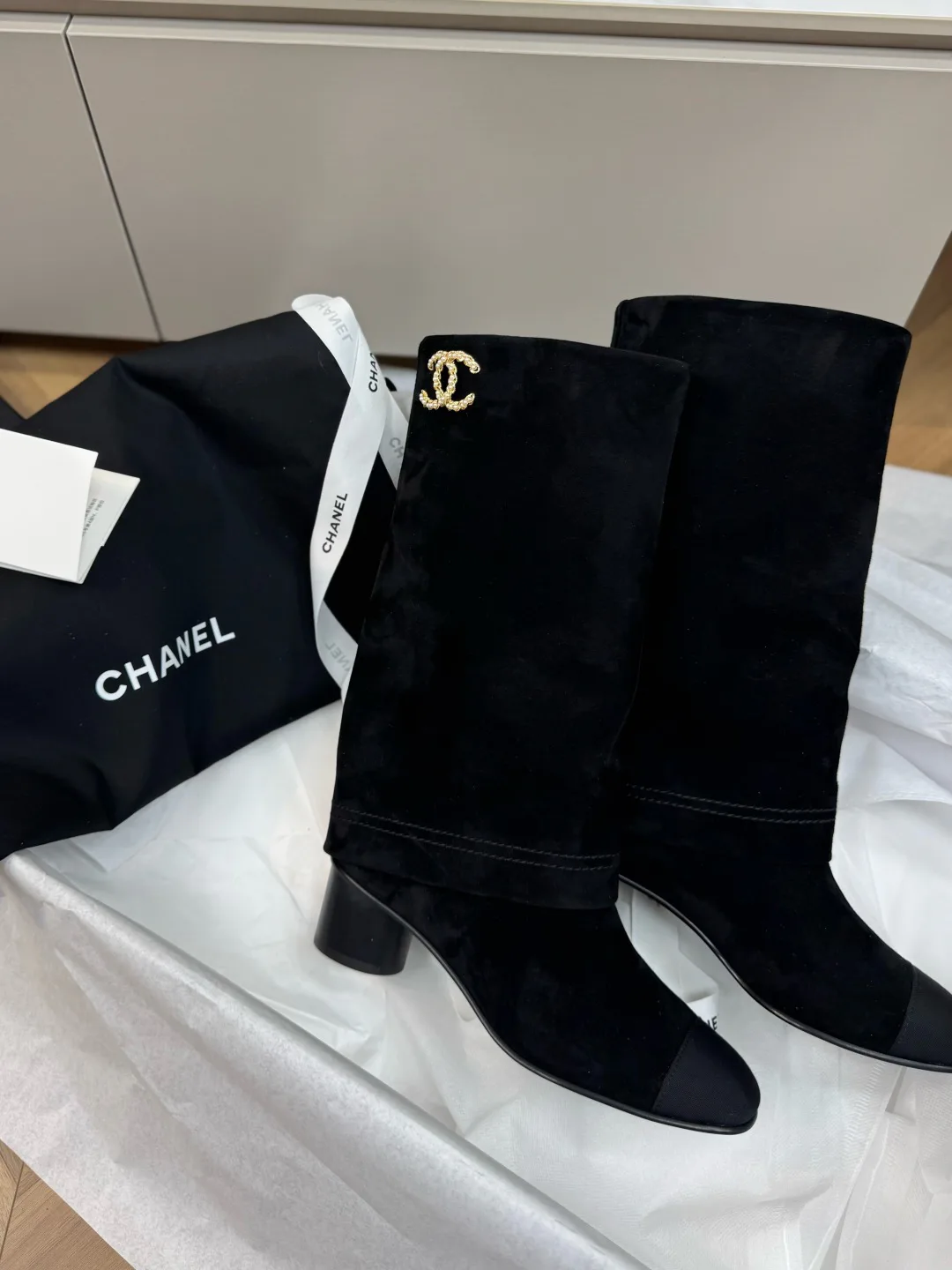 Сапоги Женские Chanel 1371375