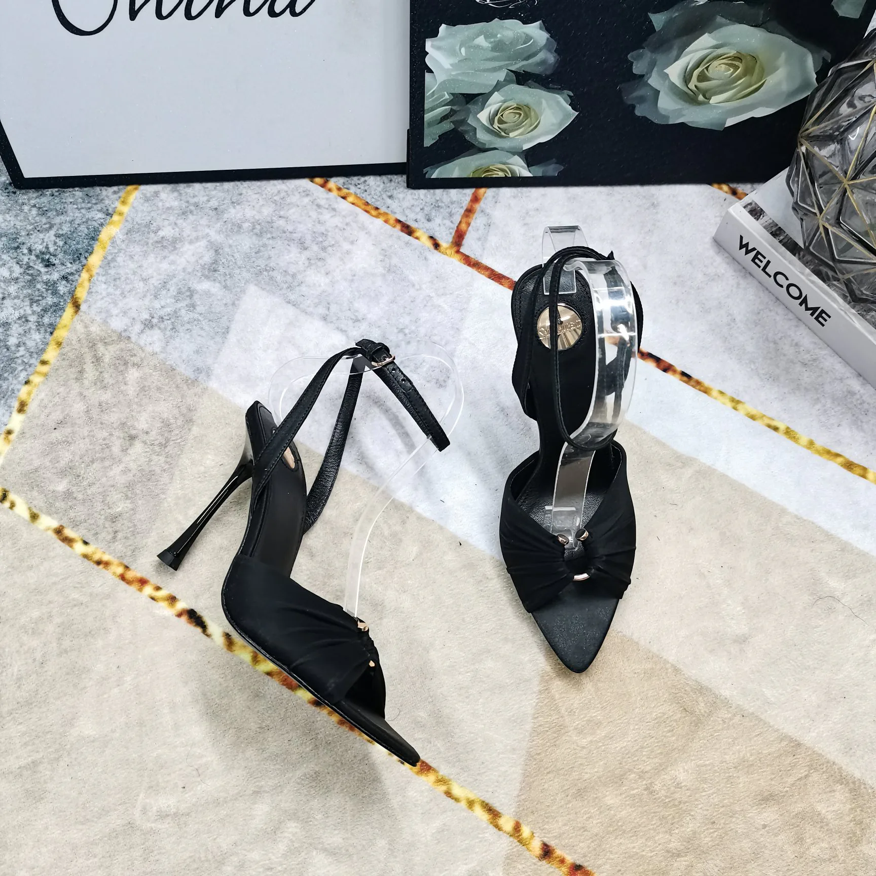 Босоножки Женские Saint Laurent 29063