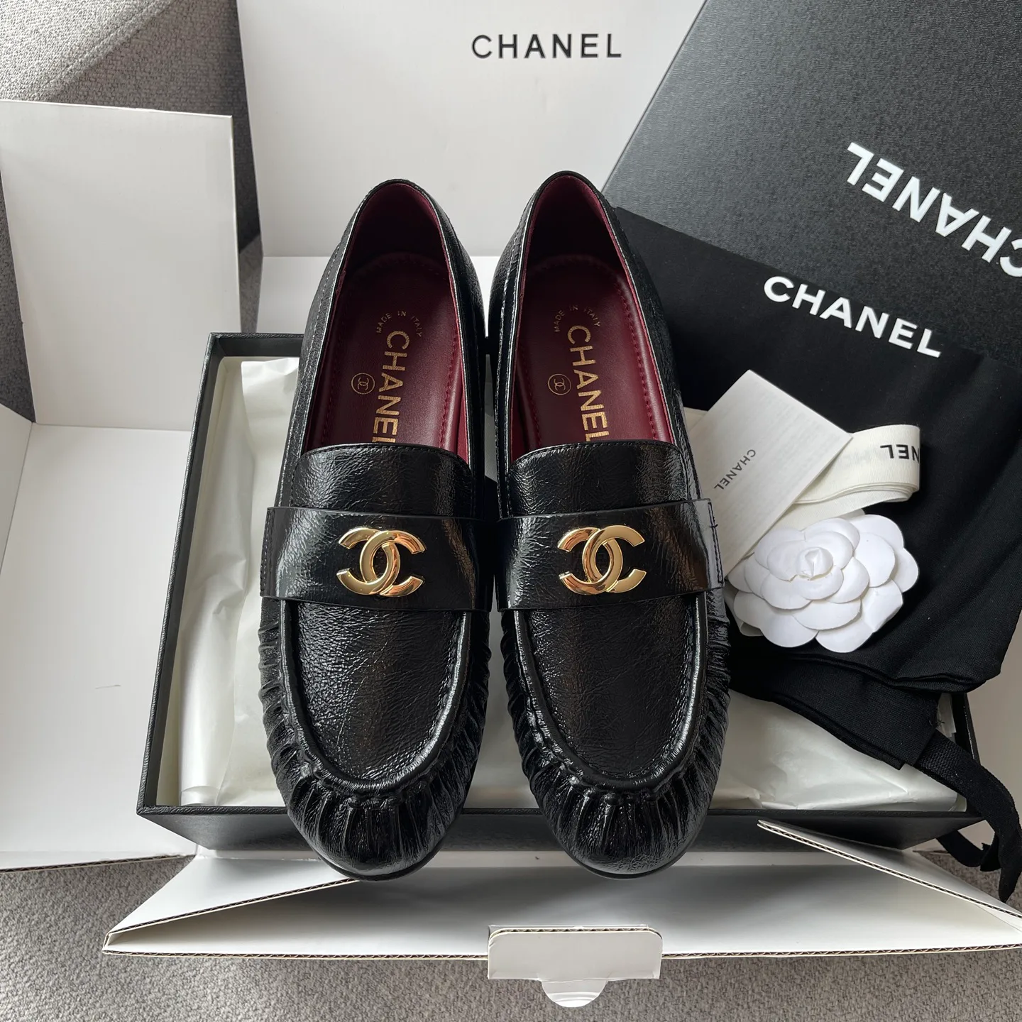 Лоферы И Мокасины Женские Chanel 18066349
