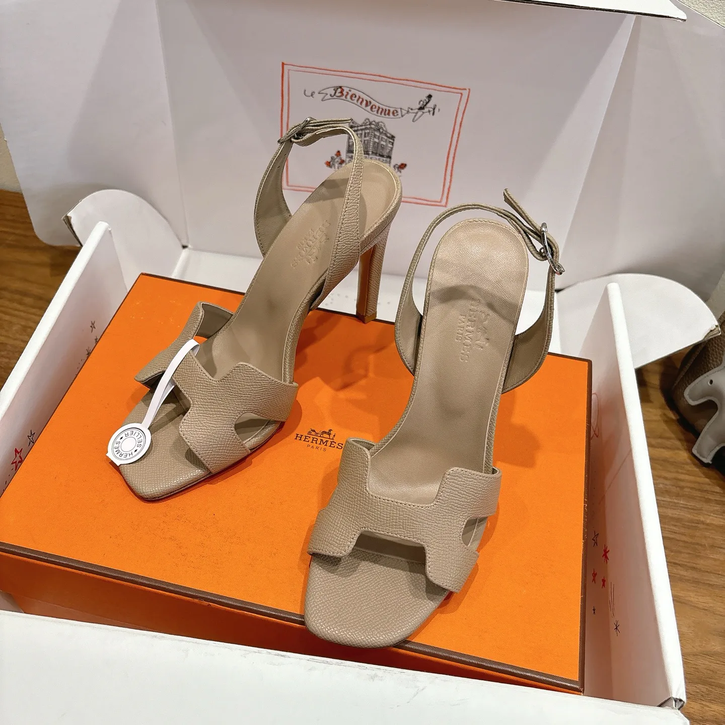 Босоножки Женские Hermes 2959634