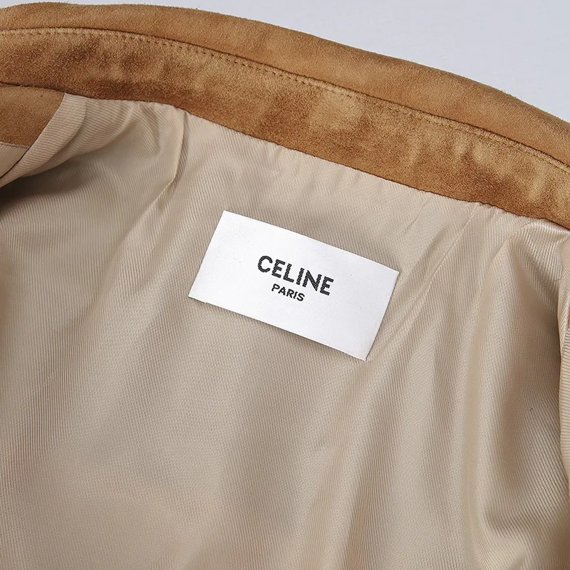 Кожаные Куртки И Дублёнки Мужские Celine 12501025