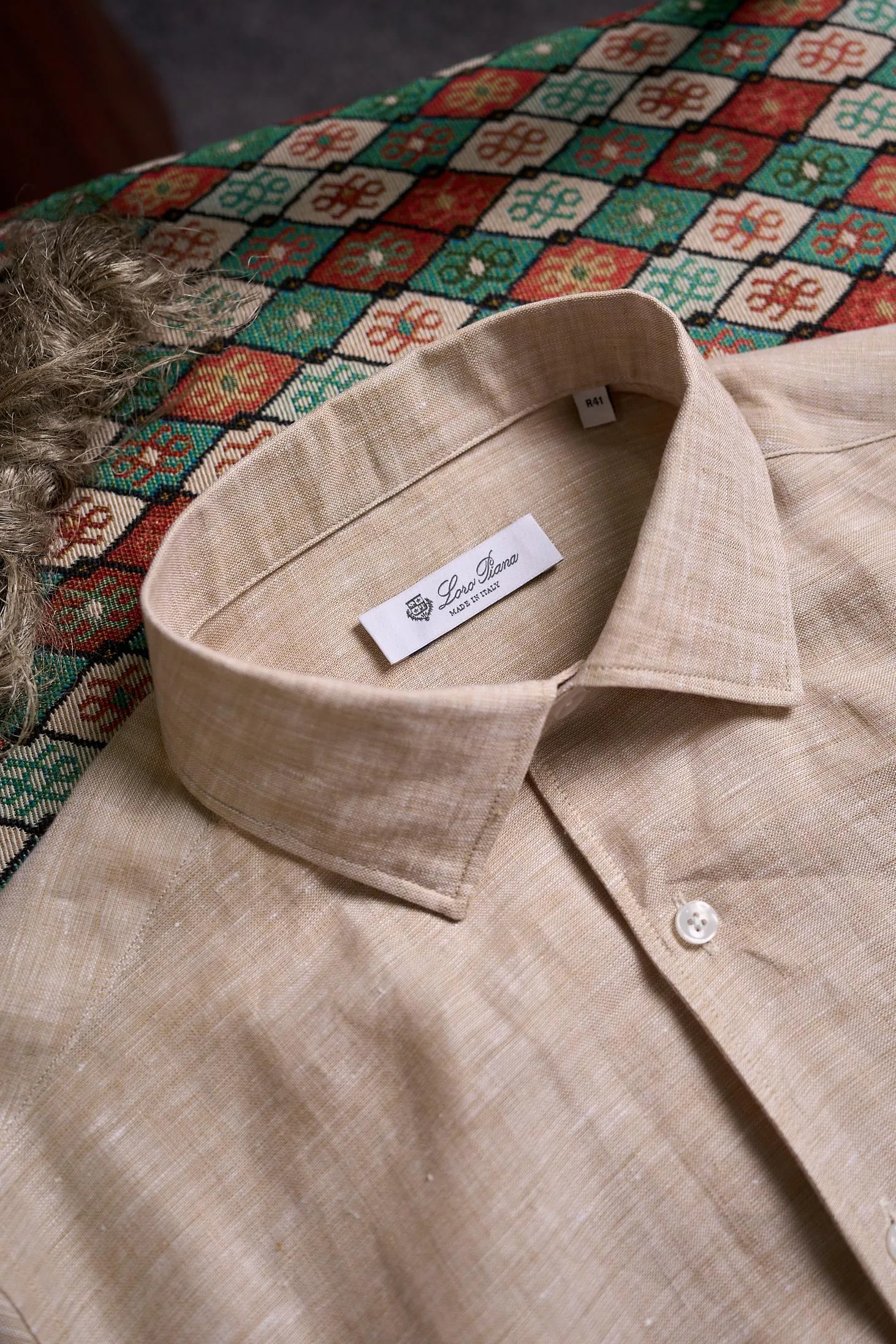 Рубашки Мужские Loro Piana 11667477