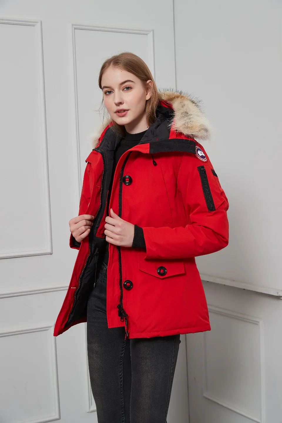 Куртки И Пуховики Женские Canada Goose 1773226