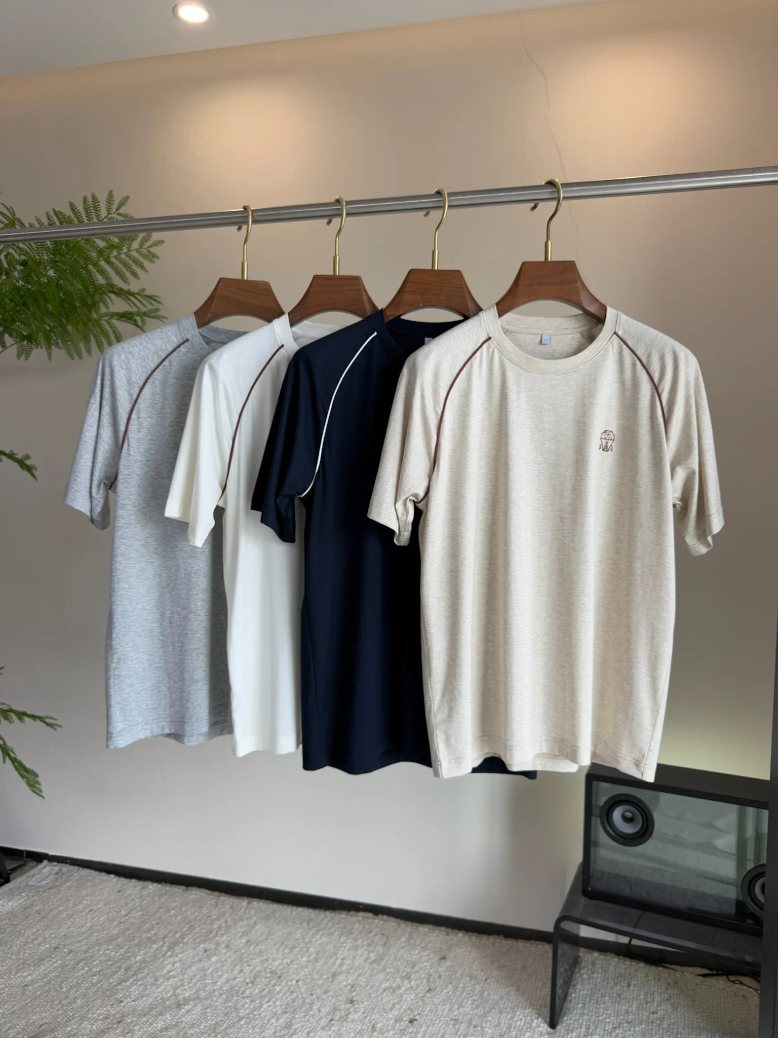 Футболки Мужские Brunello Cucinelli 12724056