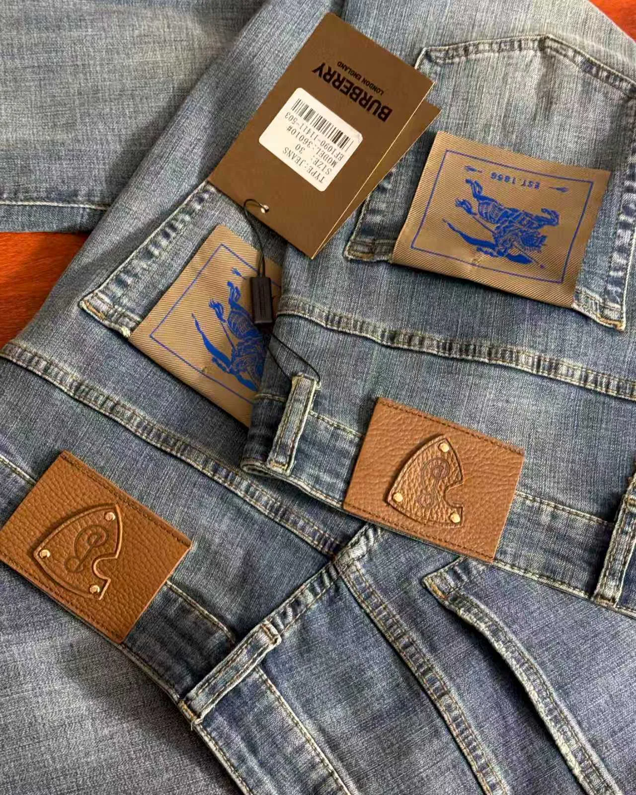 Джинсы Мужские Burberry 12640942