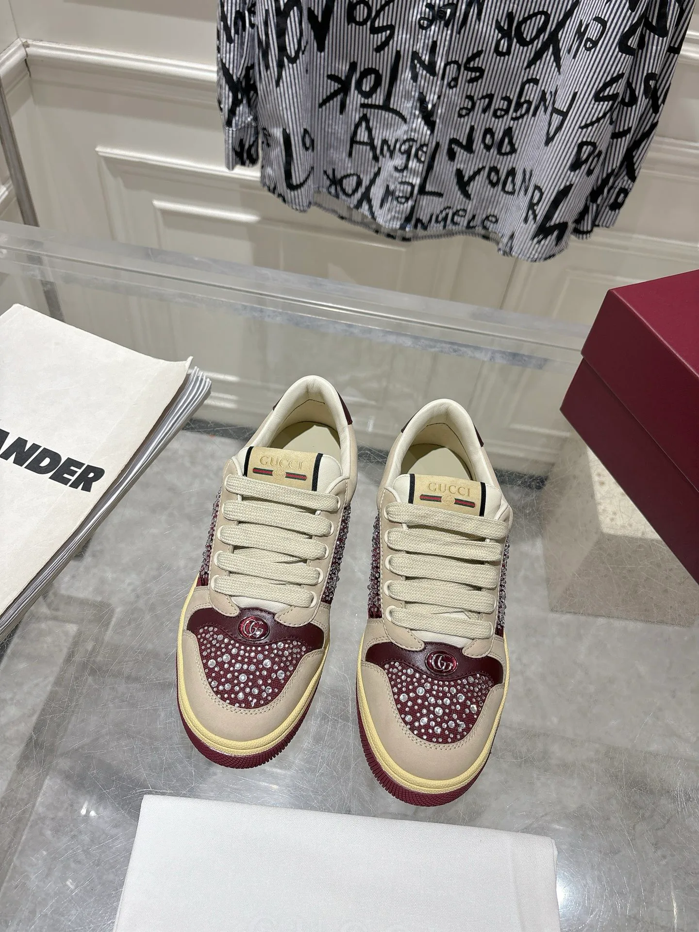 Кроссовки Женские Gucci 466864