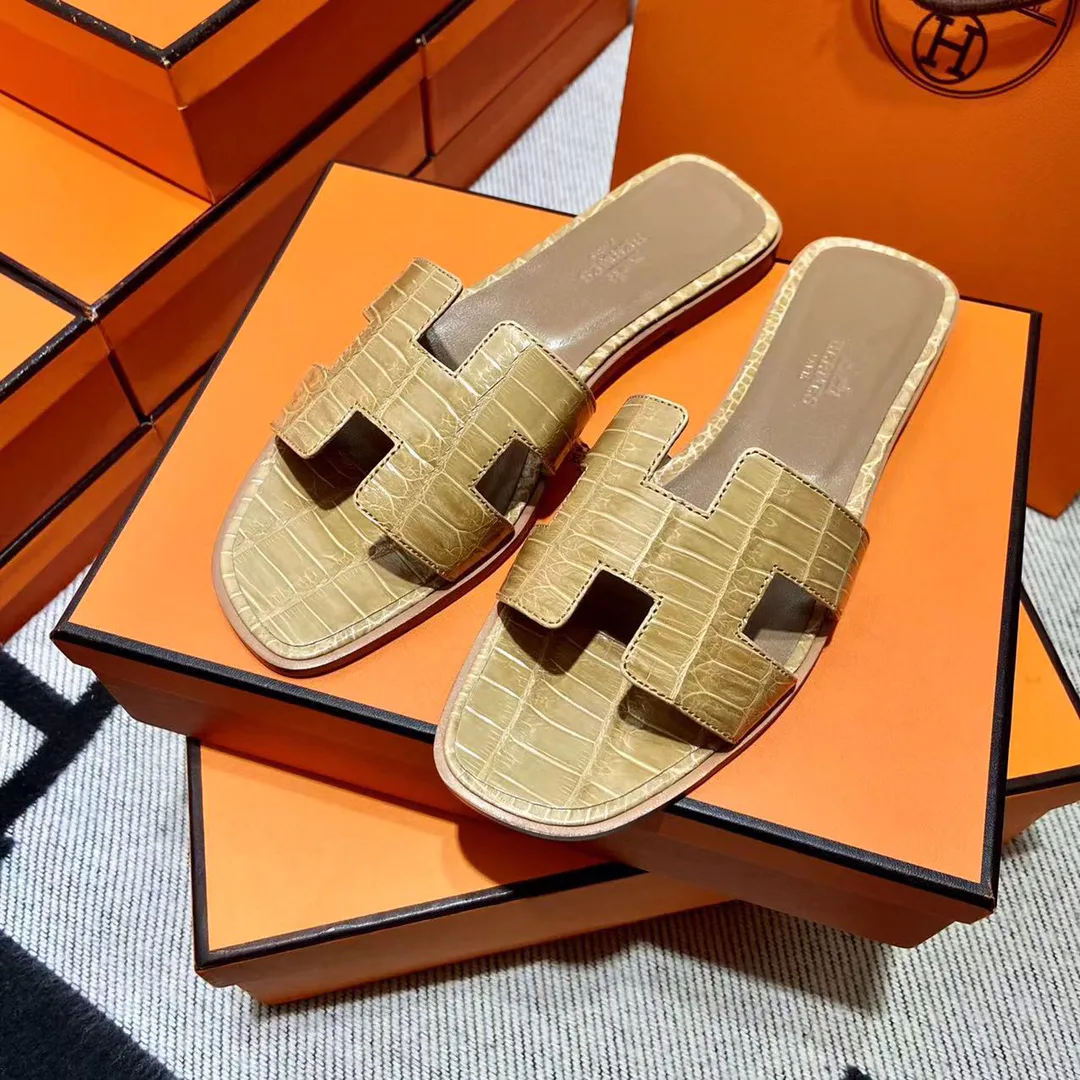 Шлепанцы Женские Hermes 4340647