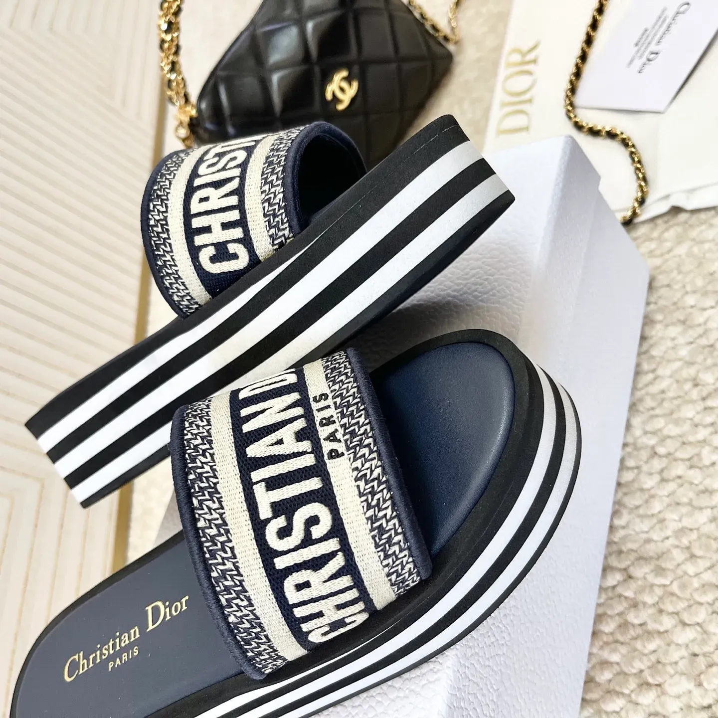 Шлепанцы Женские Christian Dior 14021