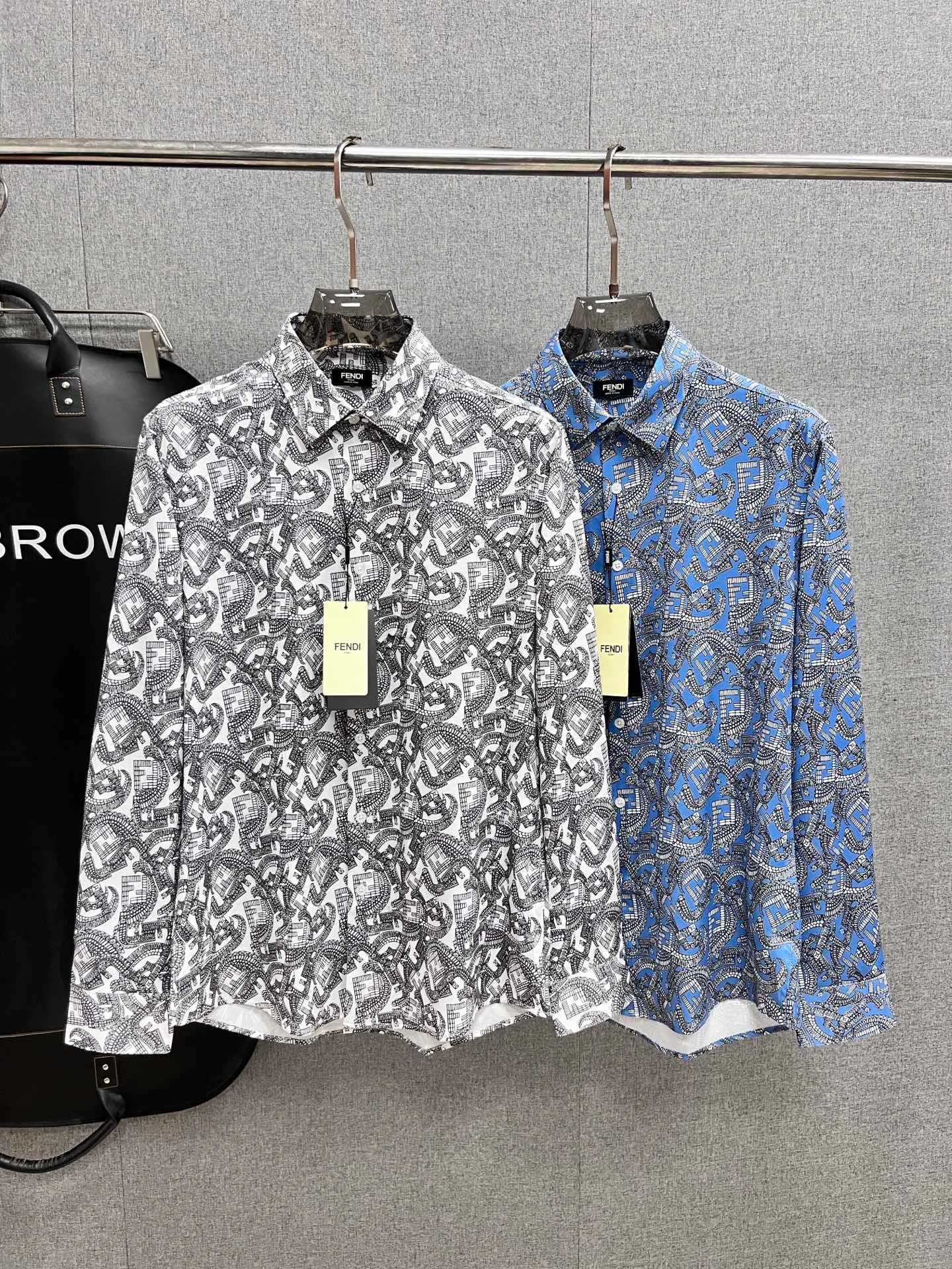 Рубашки Мужские Fendi 9175088