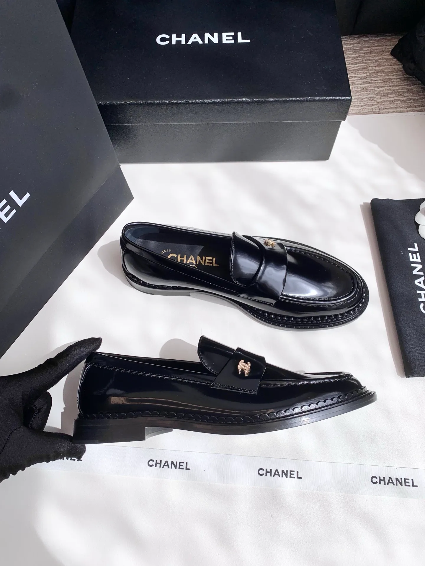 Лоферы И Мокасины Женские Chanel 16948091