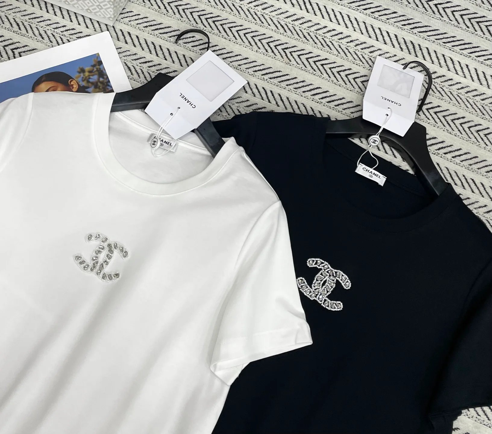 Футболки Женские Chanel 11639775