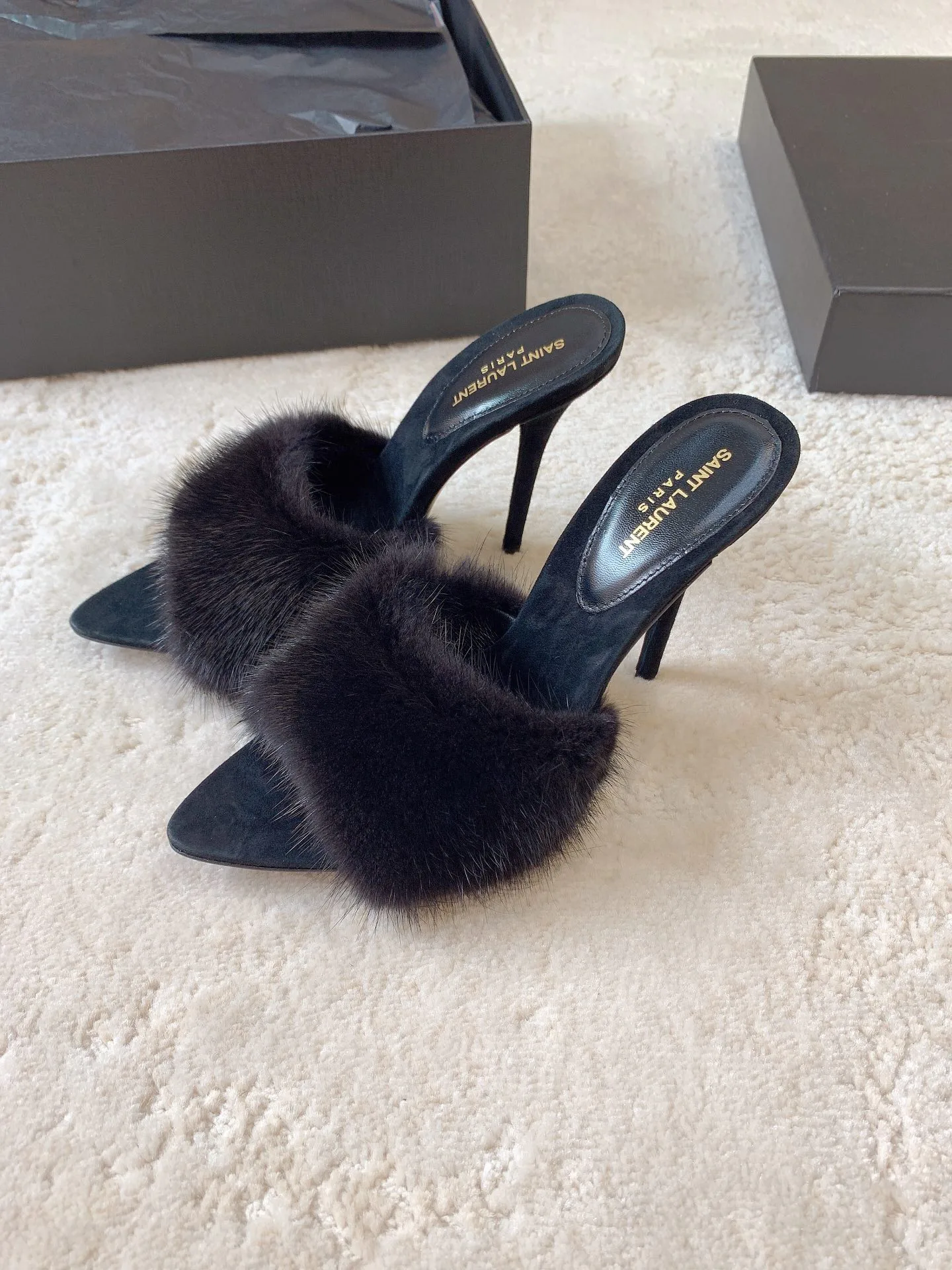 Туфли Женские Saint Laurent 4289037