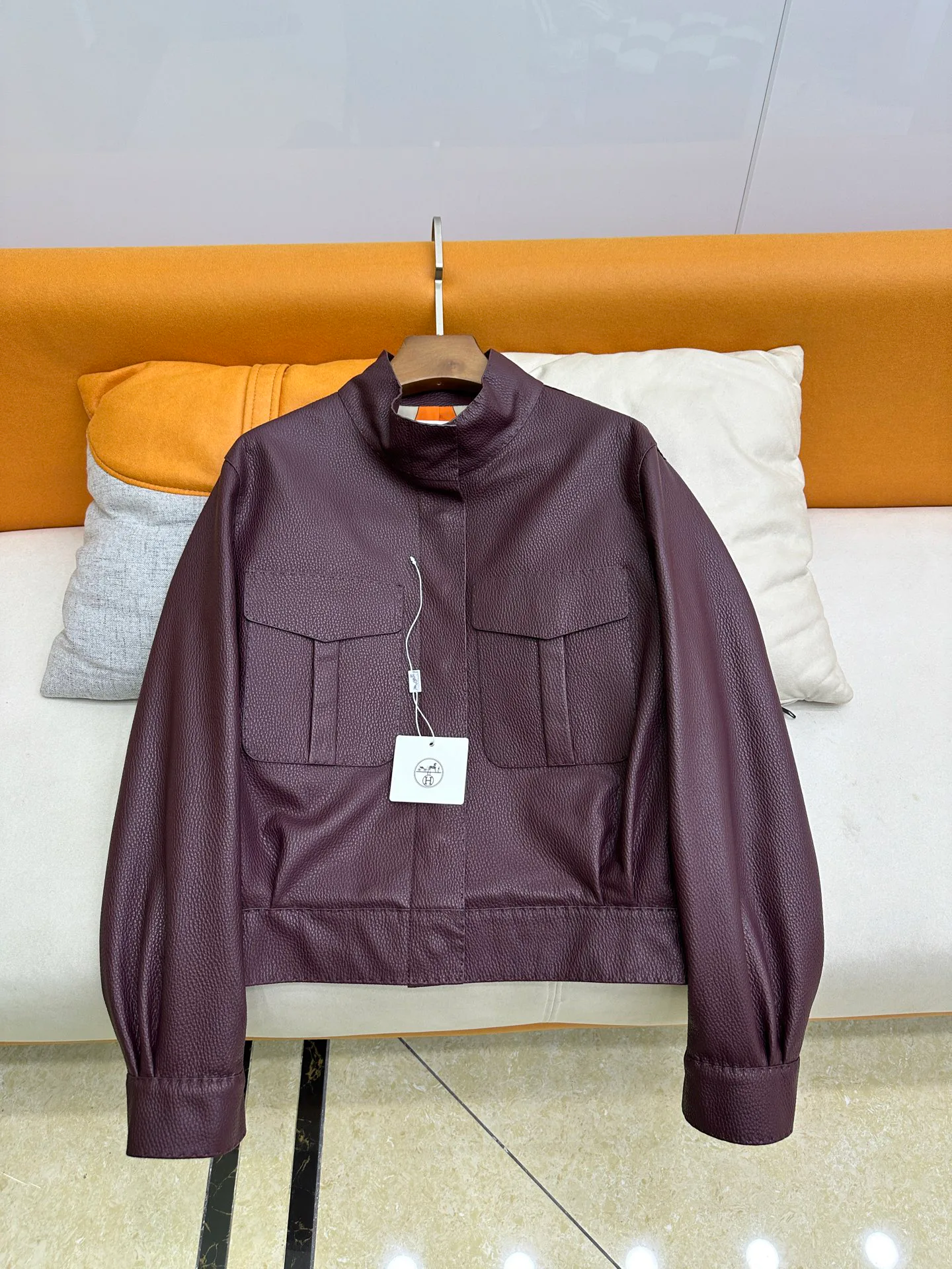 Кожаные Куртки И Дублёнки Женские Hermes 11187834