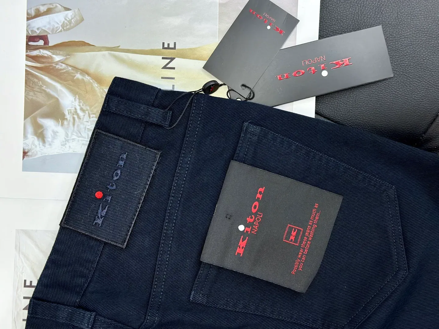 Джинсы Мужские Kiton 1138689