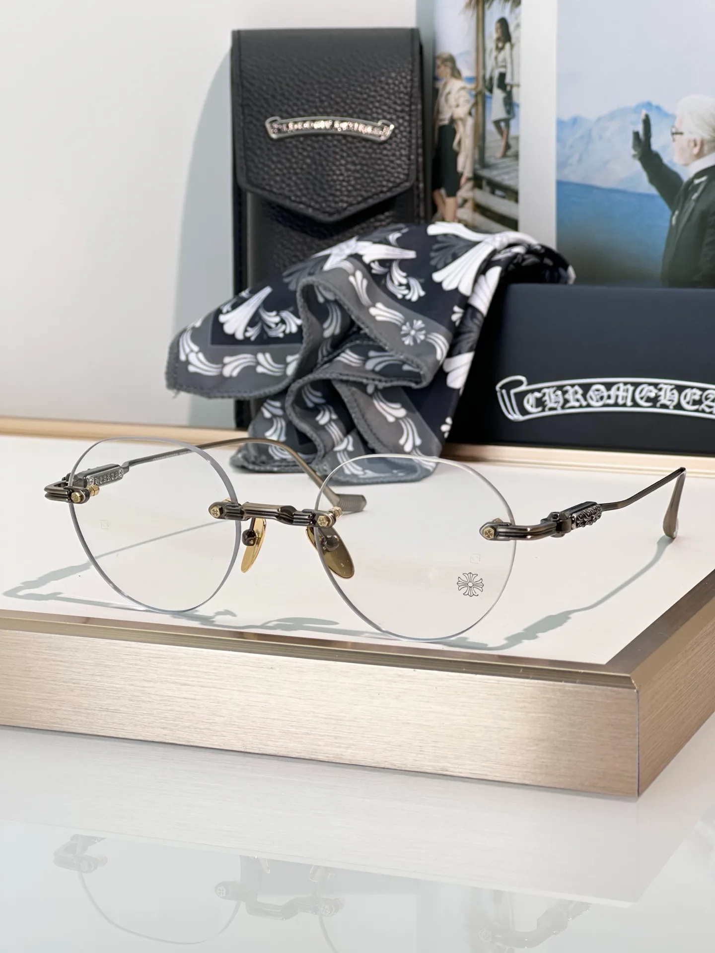 Очки Chrome Hearts 155688