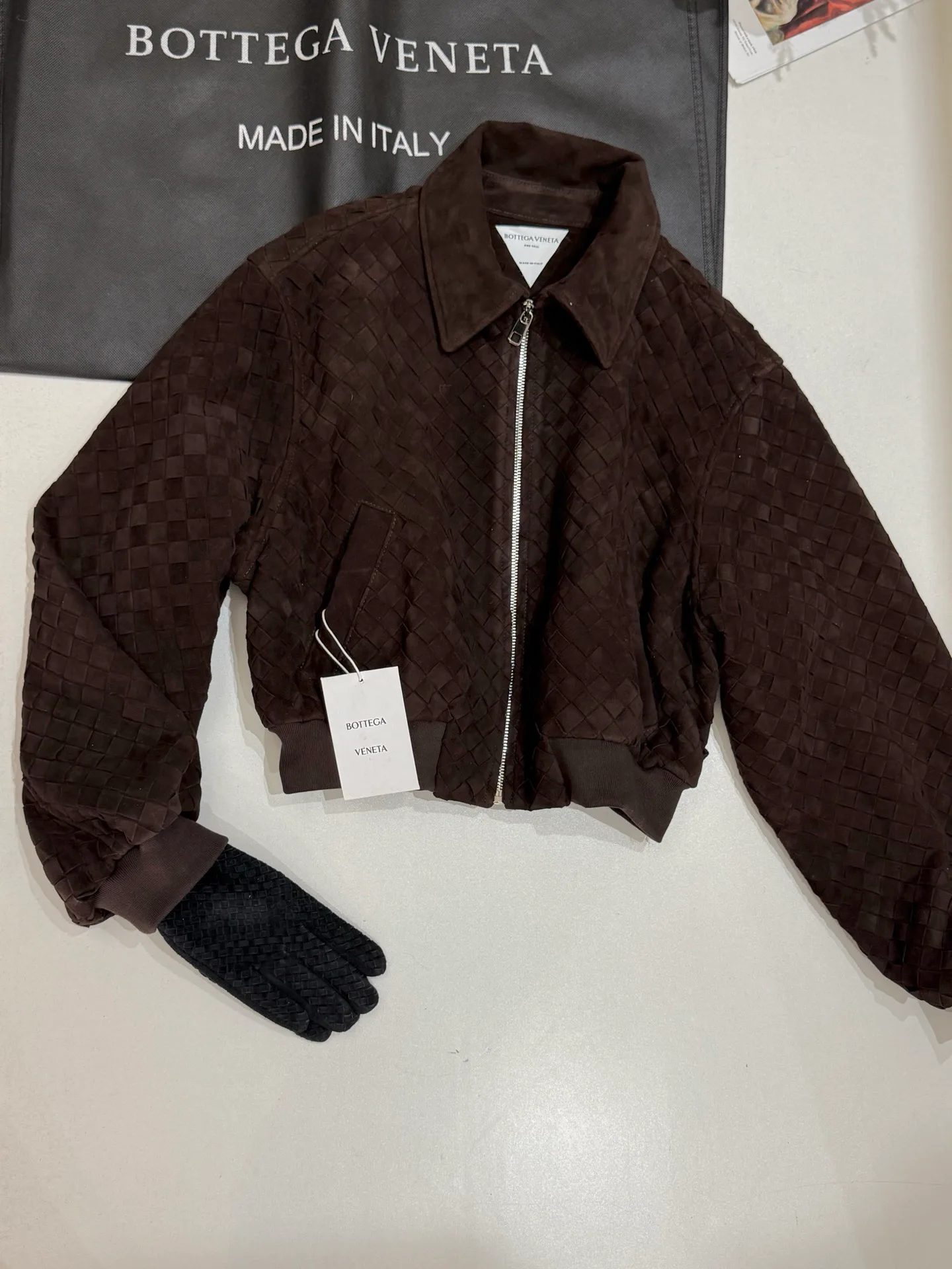 Кожаные Куртки И Дублёнки Женские Bottega Veneta 1882960