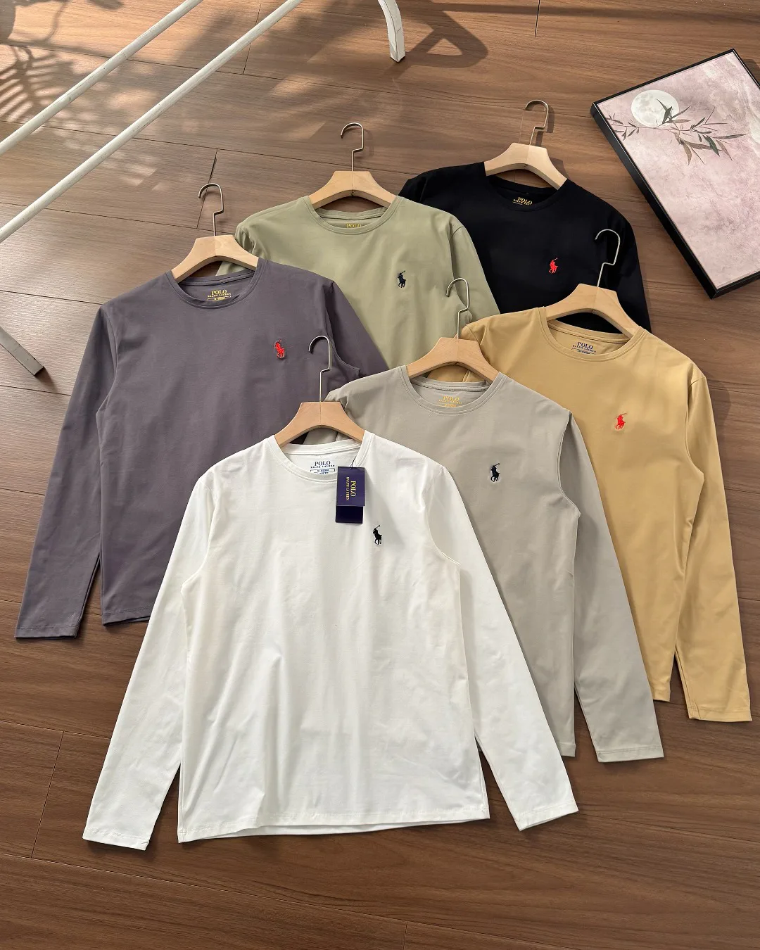 Лонгсливы Мужские Ralph Lauren 13378278