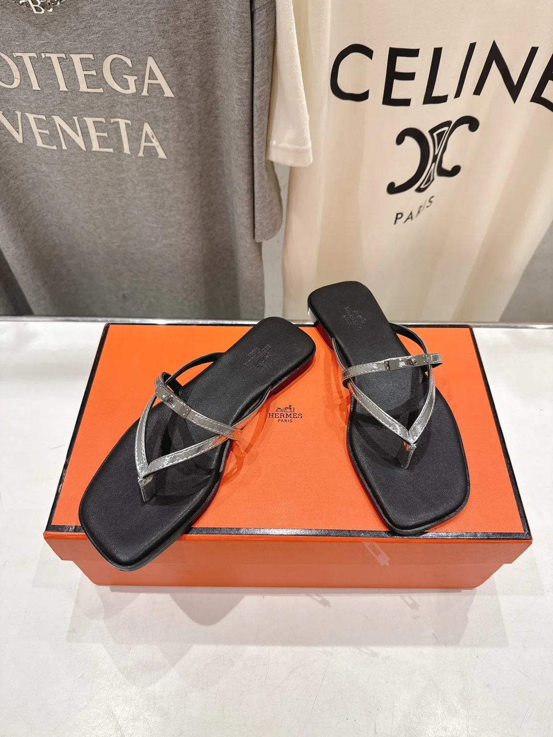 Шлепанцы Женские Hermes 14022722