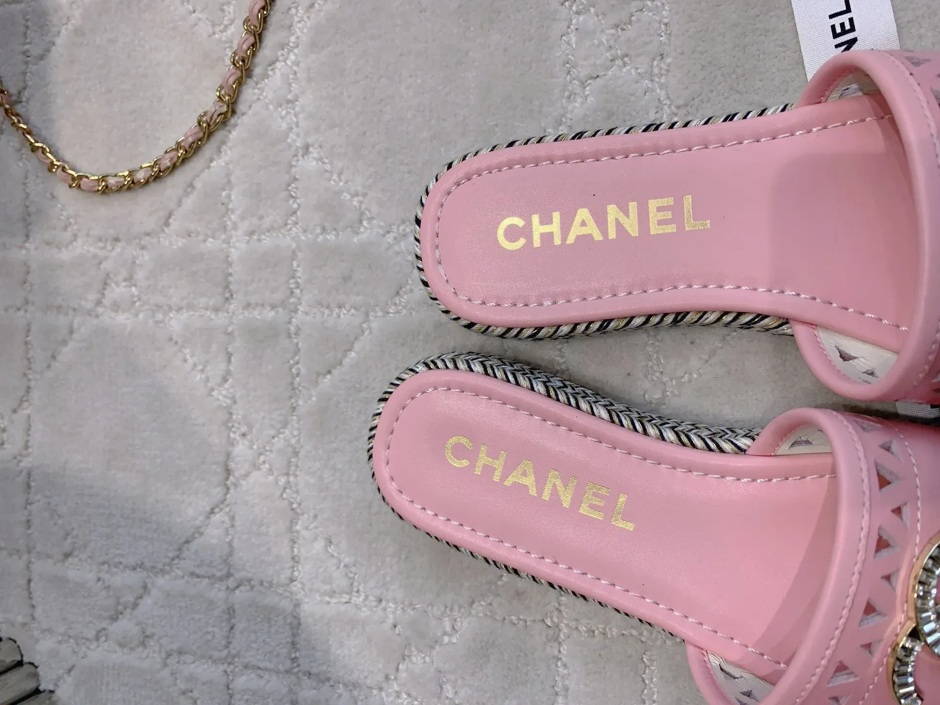 Шлепанцы Женские Chanel 34869