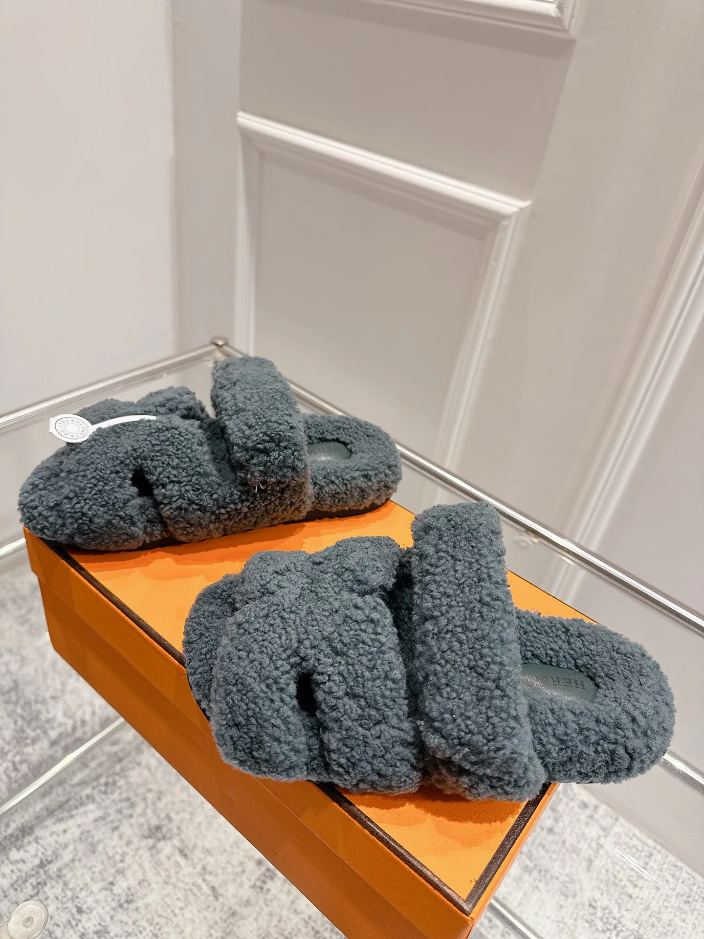 Тапочки Женские Hermes 65287