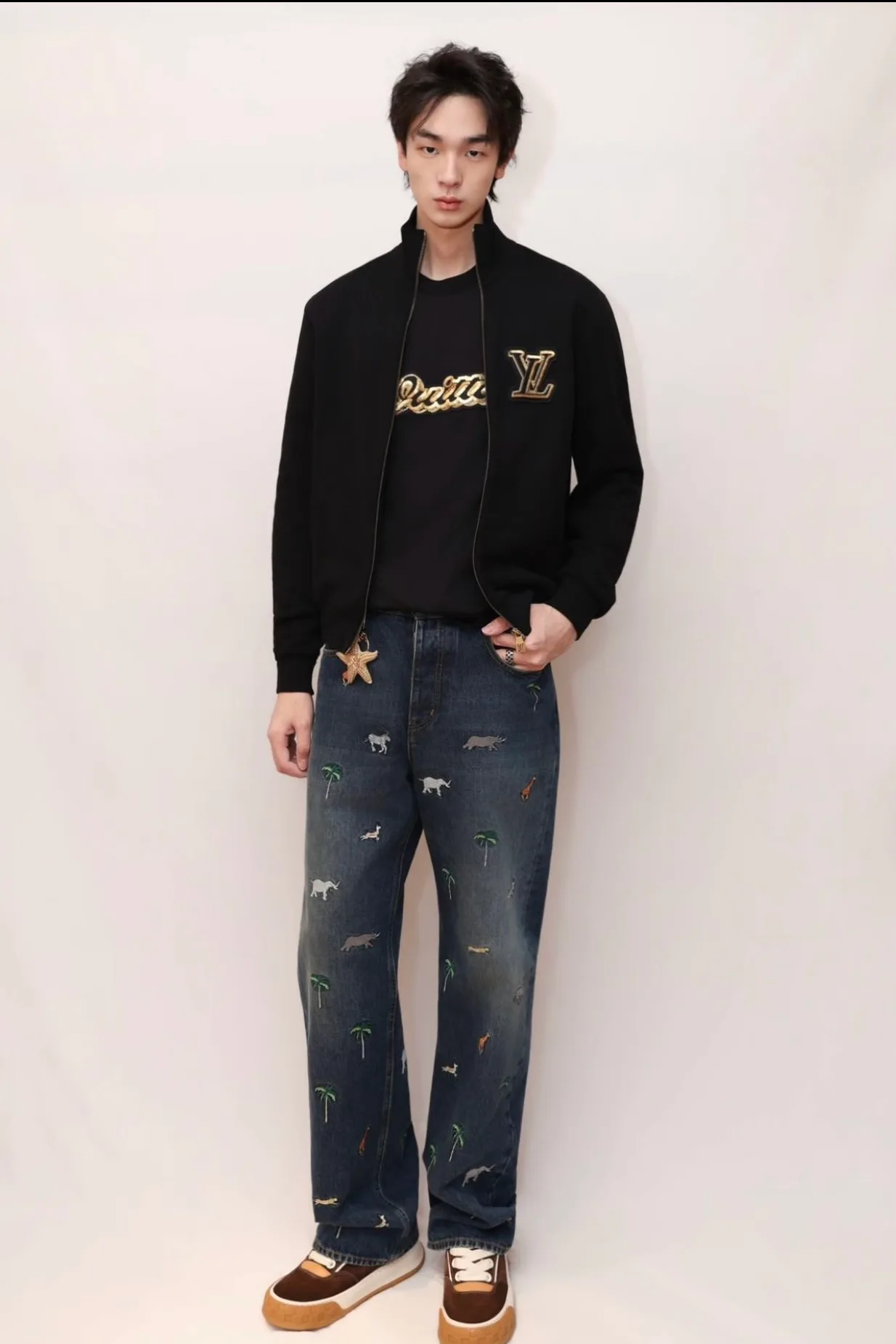 Джинсы Мужские Louis Vuitton 13187763