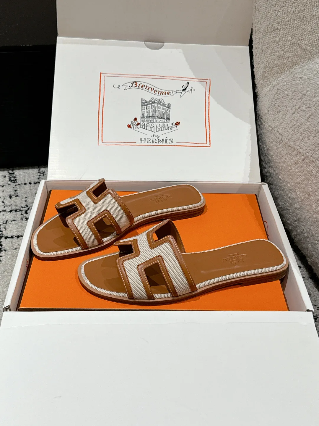 Шлепанцы Женские Hermes 814576