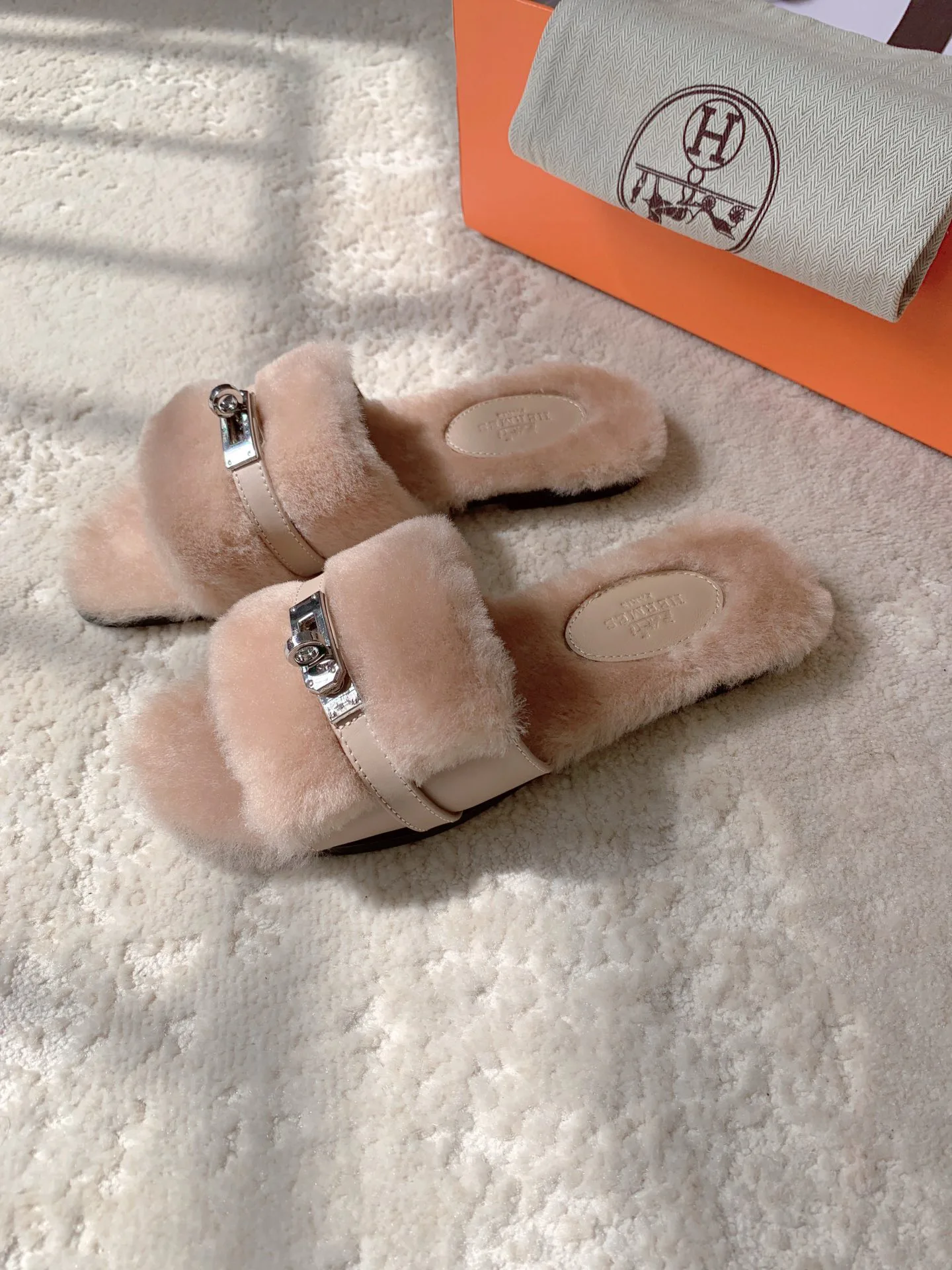 Тапочки Женские Hermes 2211685