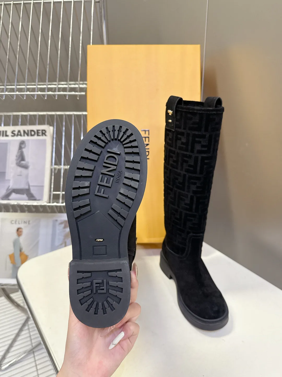 Сапоги Женские Fendi 139384