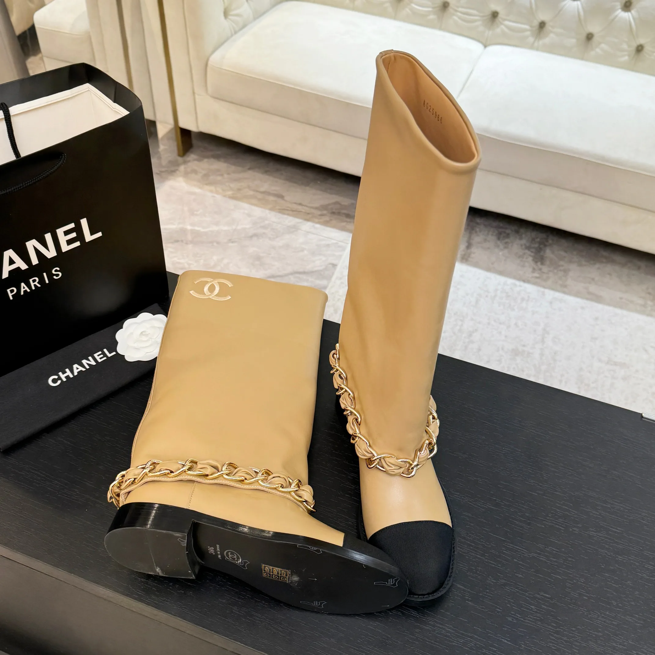 Сапоги Женские Chanel 490772