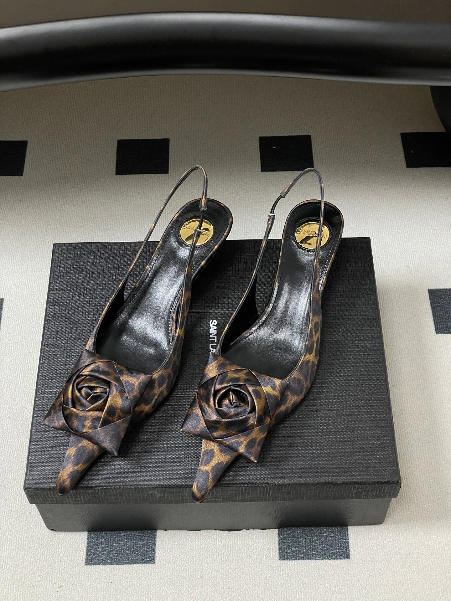 Туфли Женские Saint Laurent 668689