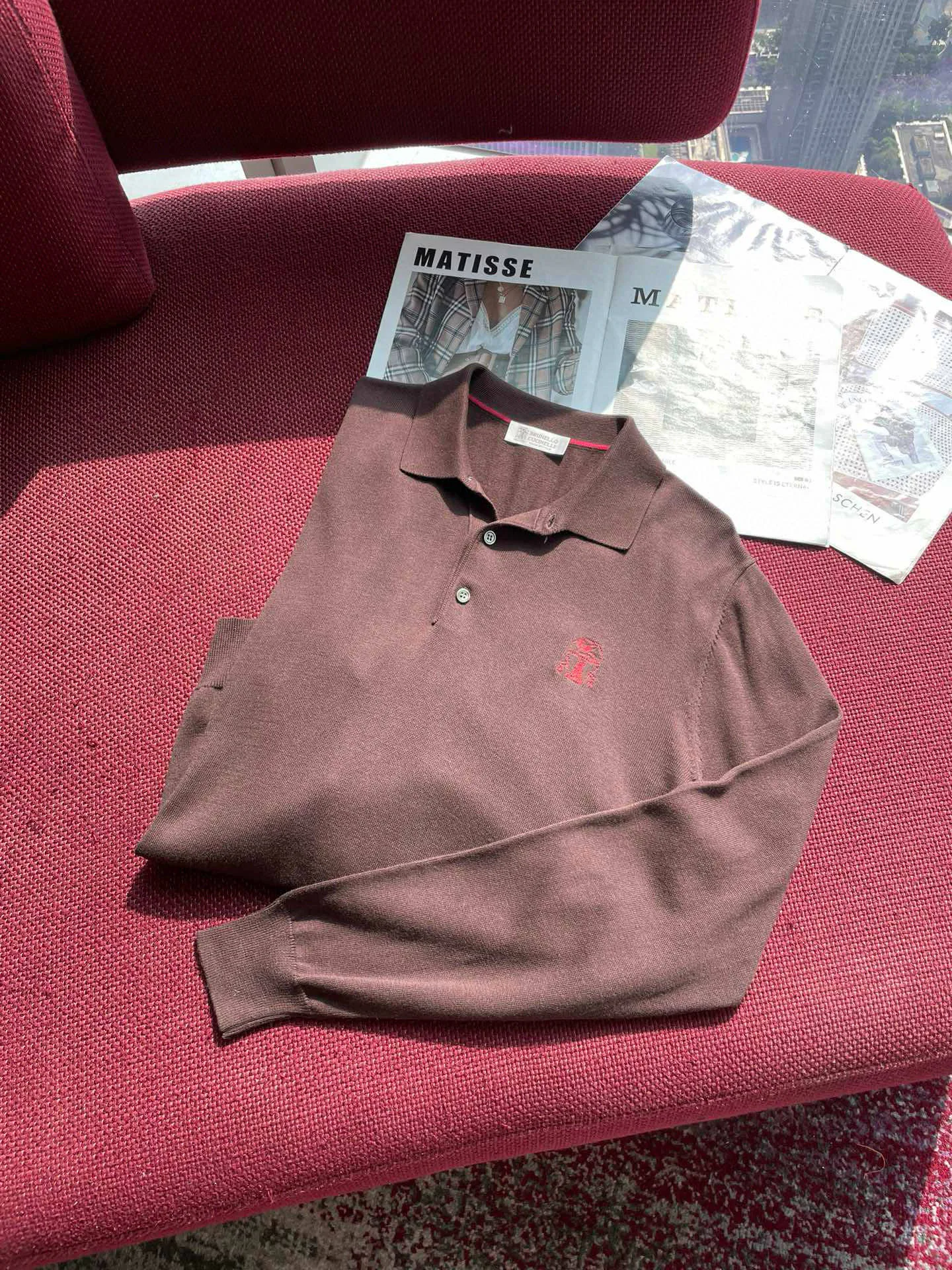 Рубашки Мужские Brunello Cucinelli 9990327