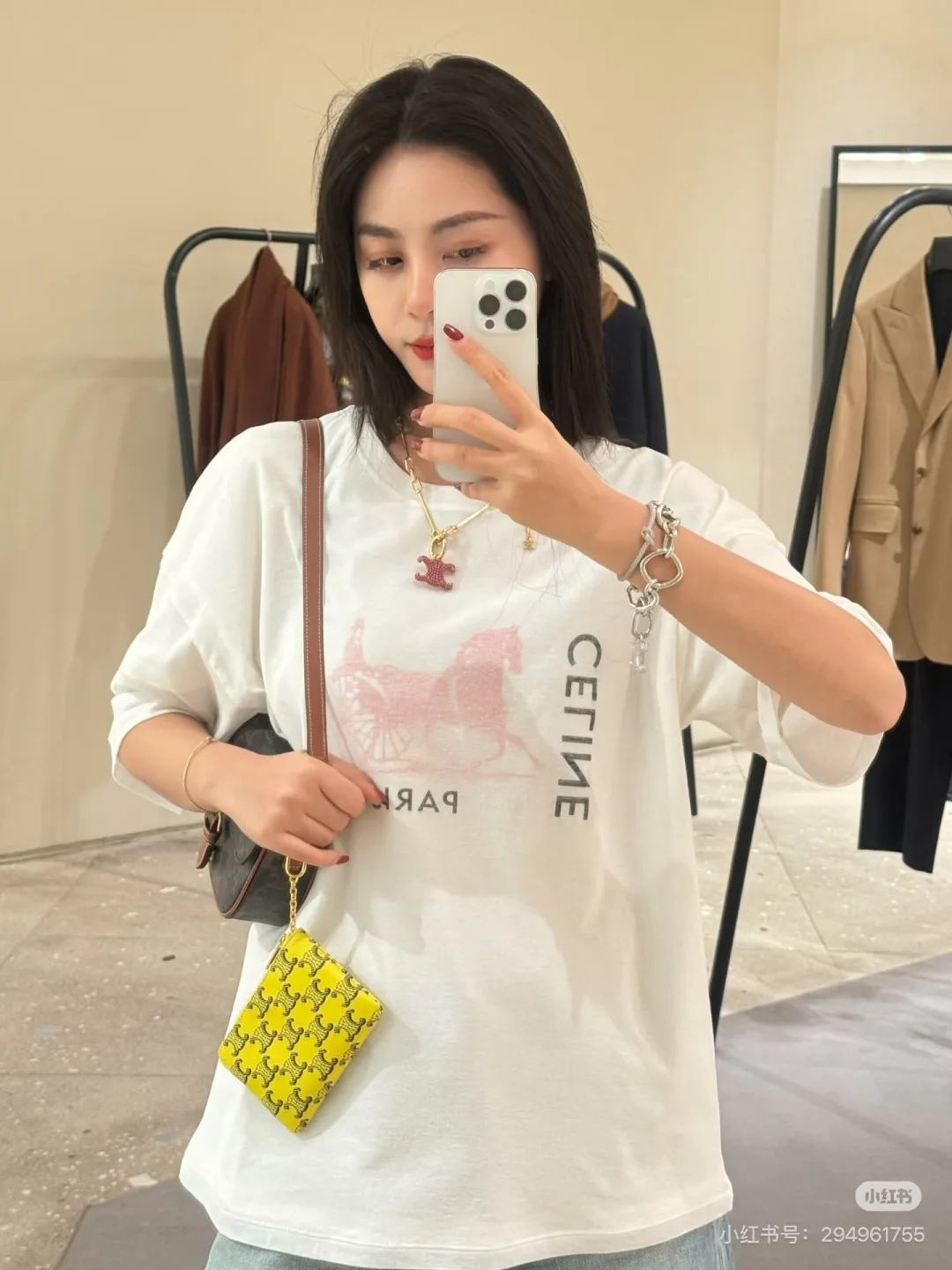 Футболки Женские Celine 1827059