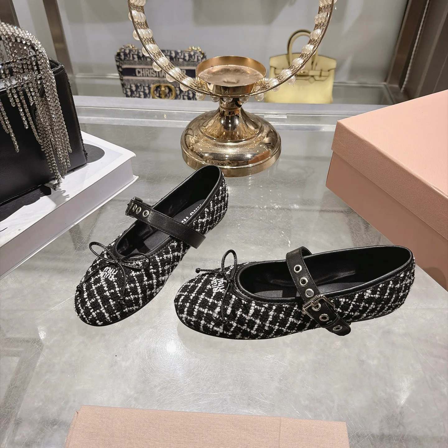 Балетки Женские Miu Miu 19353153